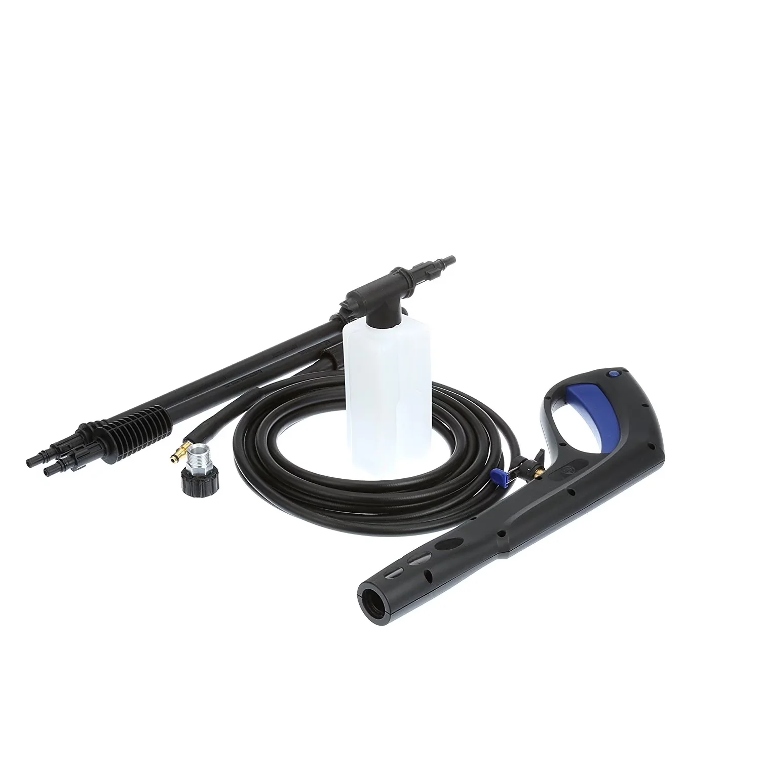 Stylish Replacement Parts Accessory with Adjustable Wand, Kink Free Hose - Plastic Model EF9159