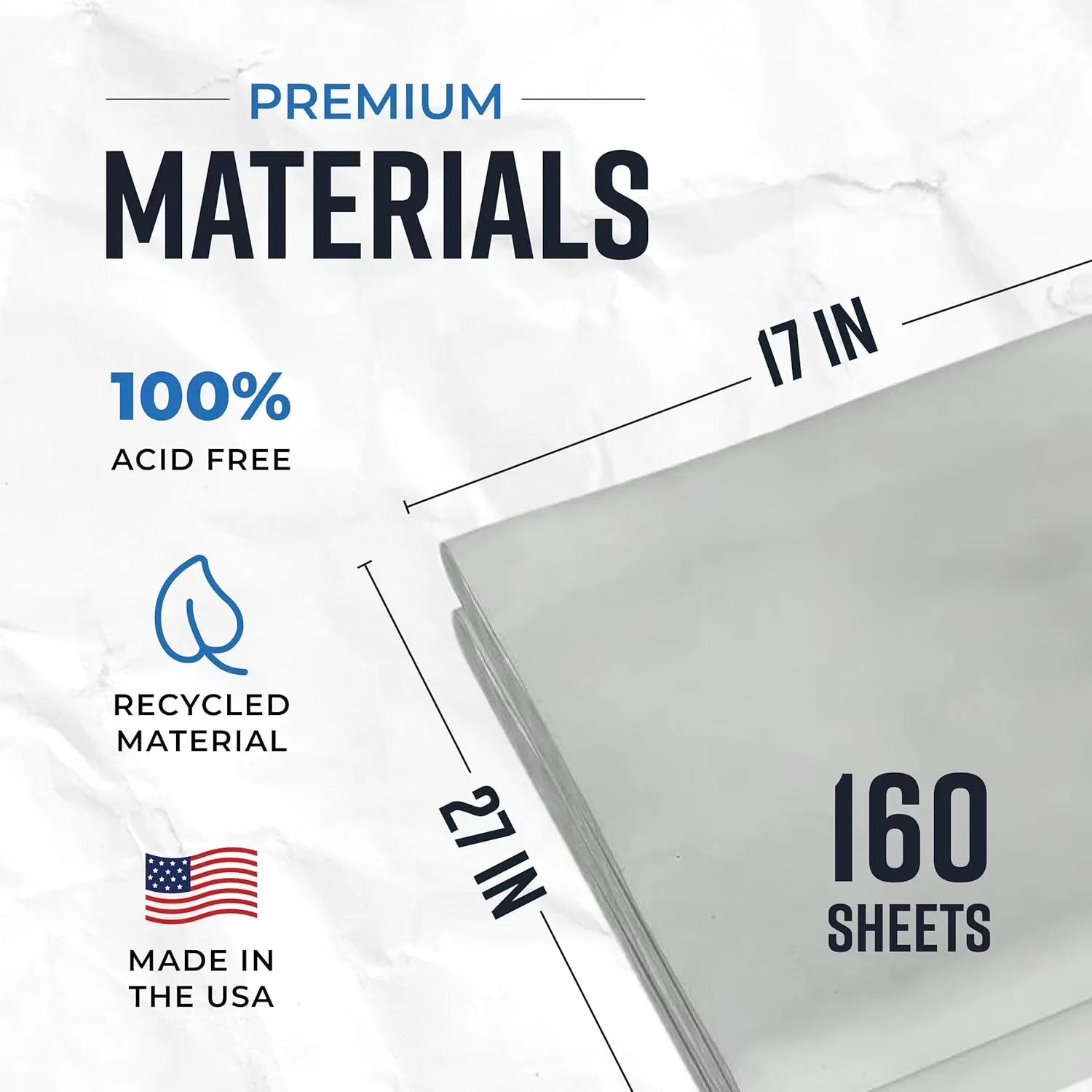 Innovative Moving with Packing Paper Sheets - White Paper - Easy to Use Model 42E67B