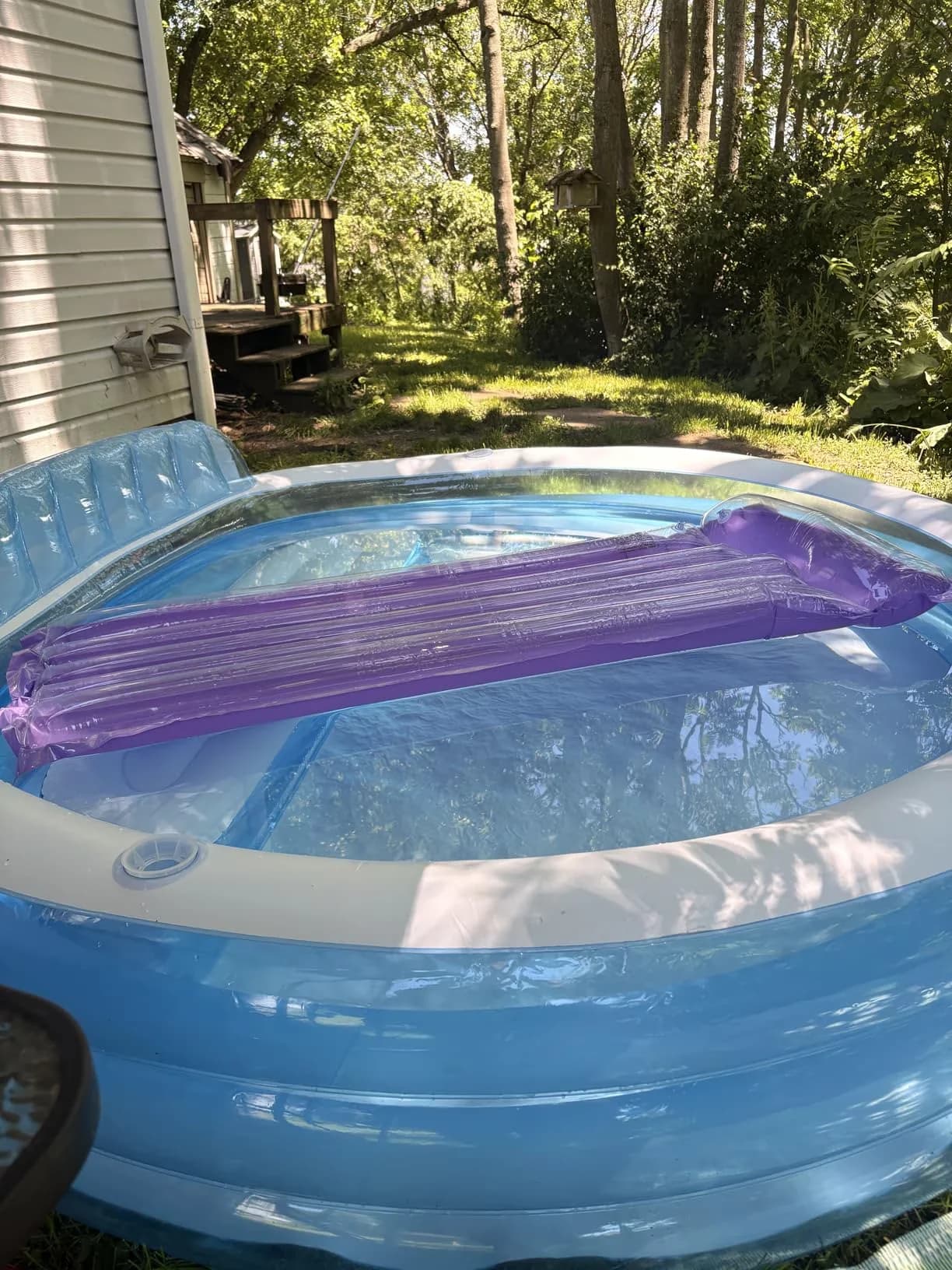 Compact Inflatable Pool - Family - Easy to Use Model 3FB581
