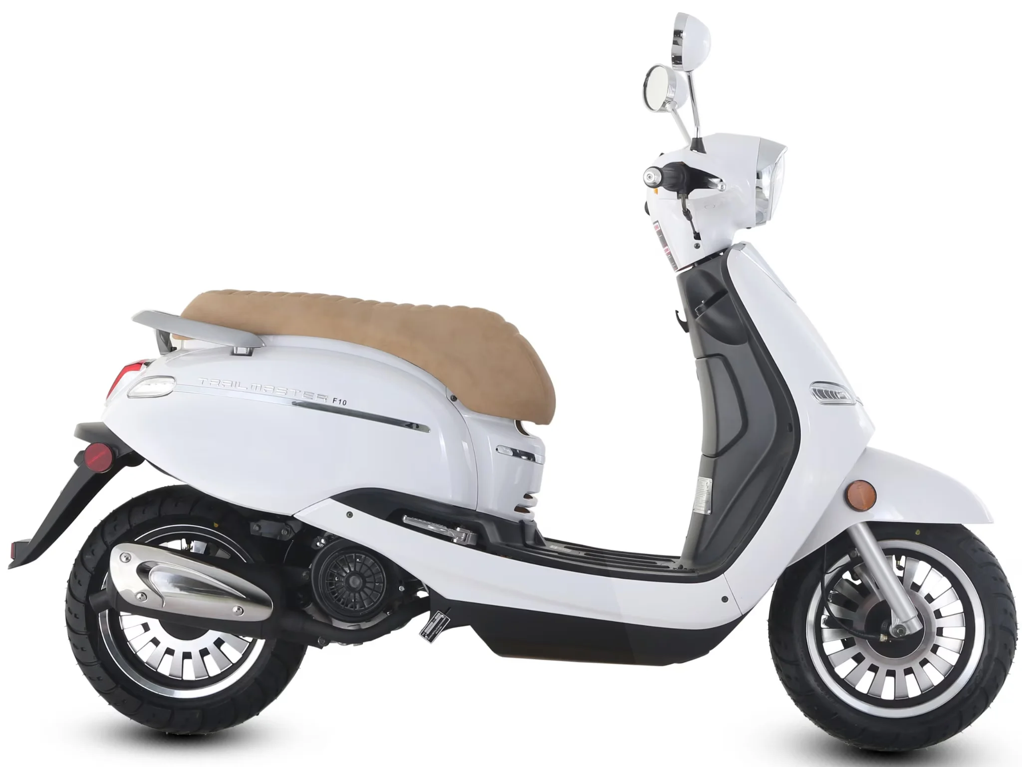 Efficient Scooter with LED, Headlights, 170cc - White 12 - Premium Collection Model 482508
