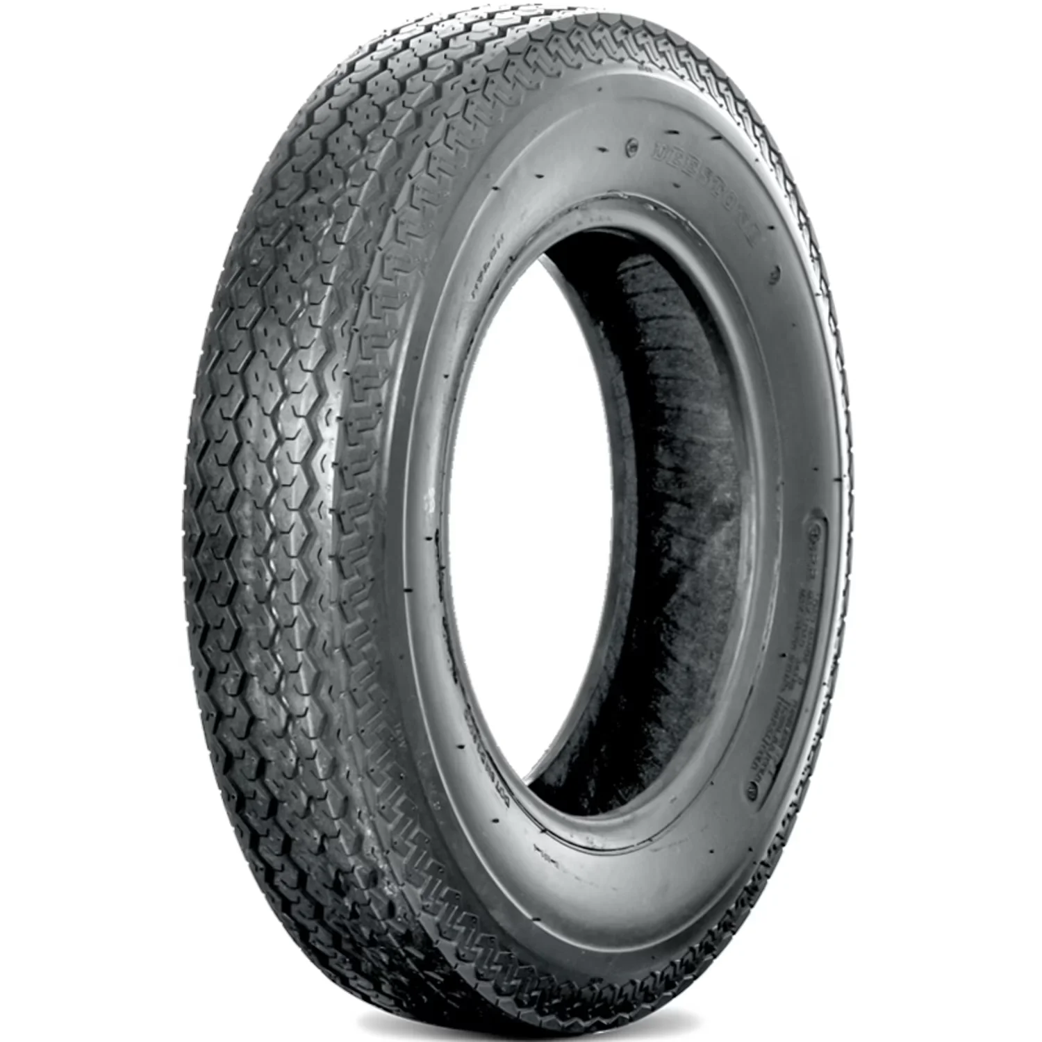 Compact Trailer Tire with All-Weather, Wet Or Dry, Low Maintenance - D901 Model 77B6E8