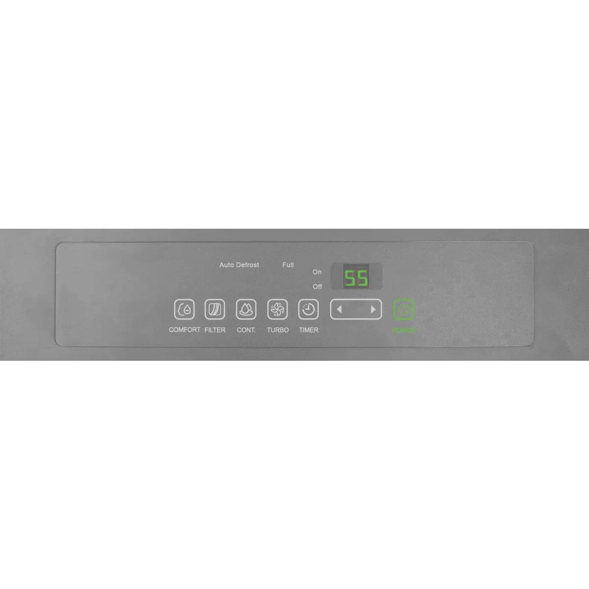 Classic Dehumidifier with Easy to use, Provides energy savings and comfort, Sleek design - Silver Model 8EFCC7