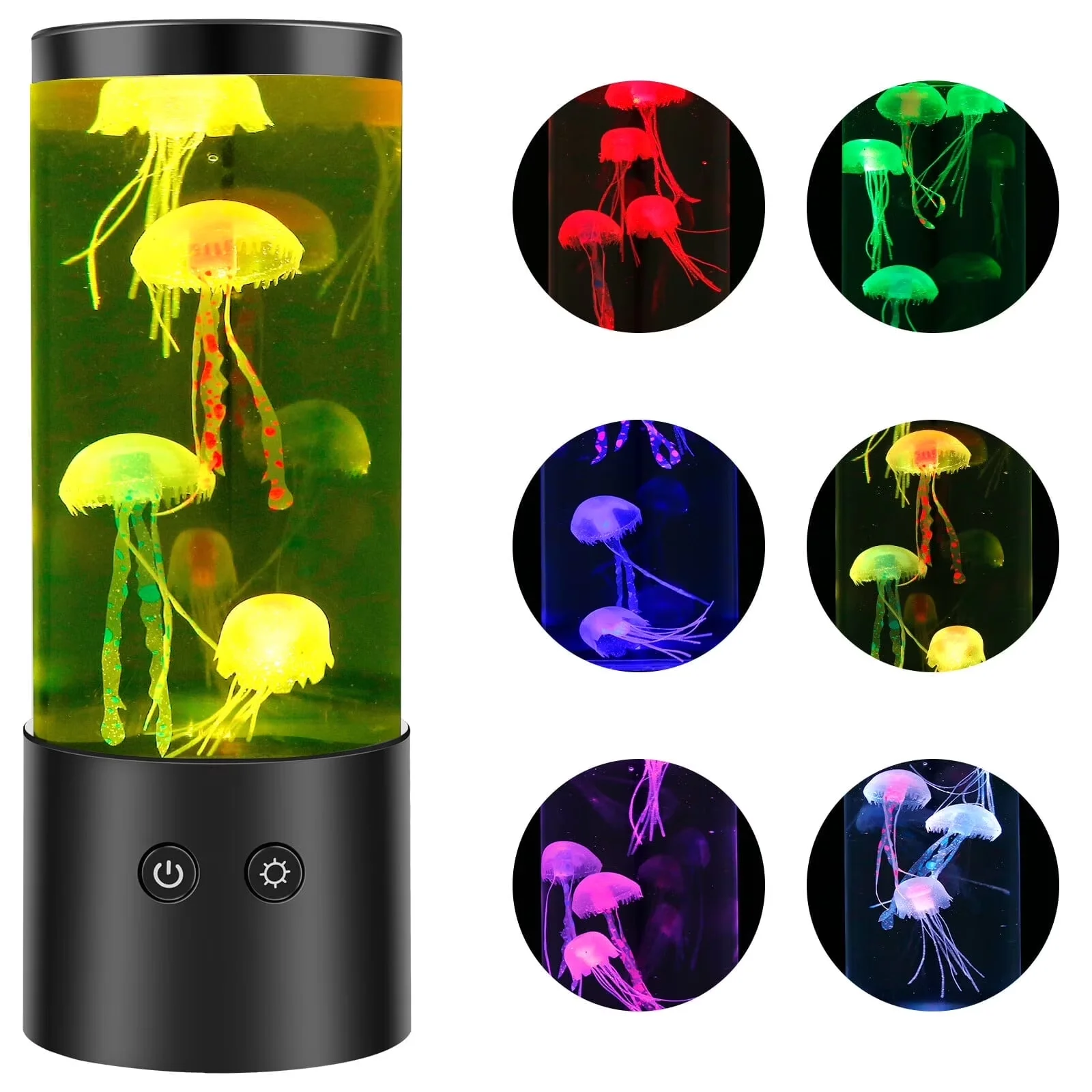 Stylish Lamp Set with LED, Battery - Abs + Acrylic Beige for Home Office Model FA0506