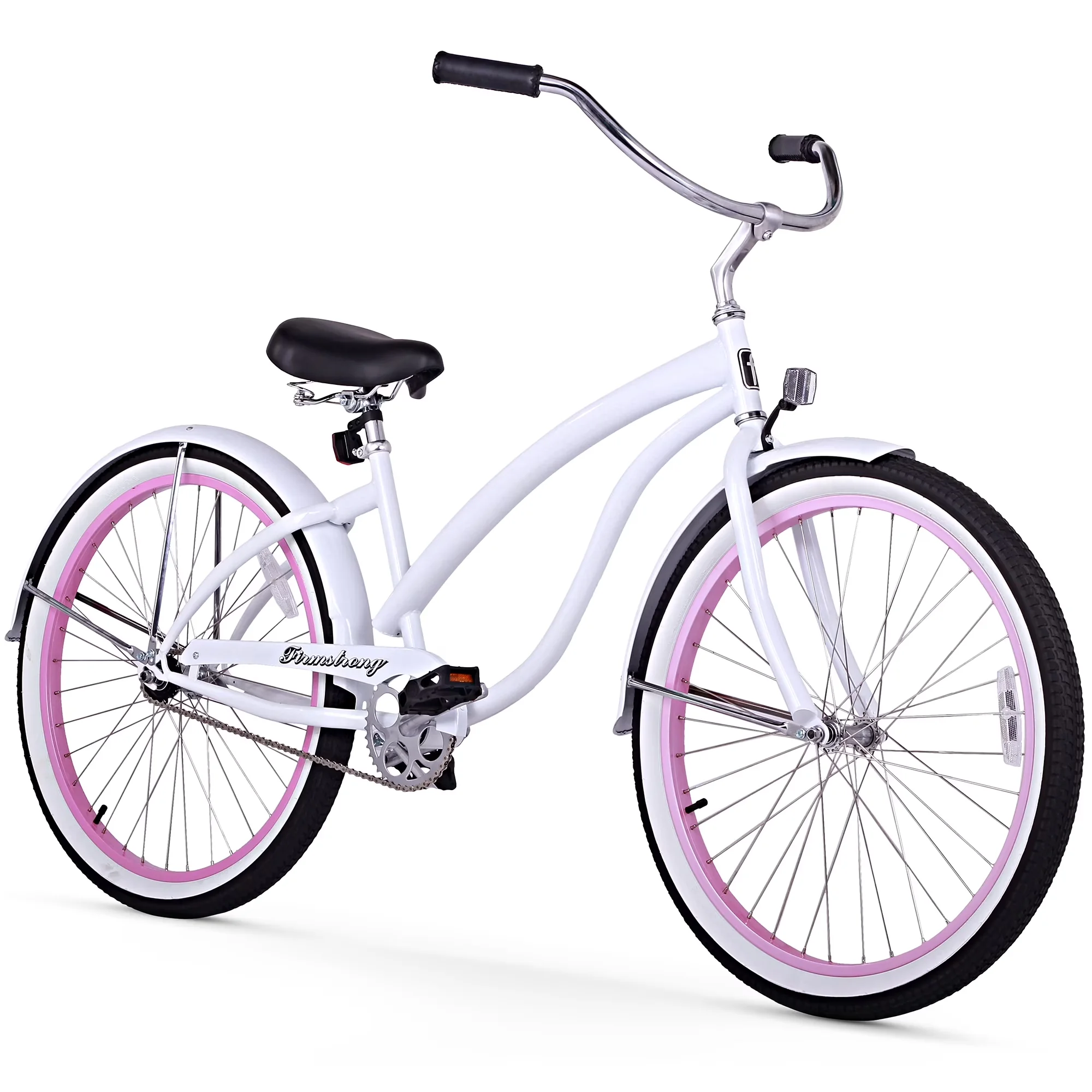 Cruiser Bike Premium with Adjustable Seat, Women's, Bella Fashionista - Pink Model 20BDDE
