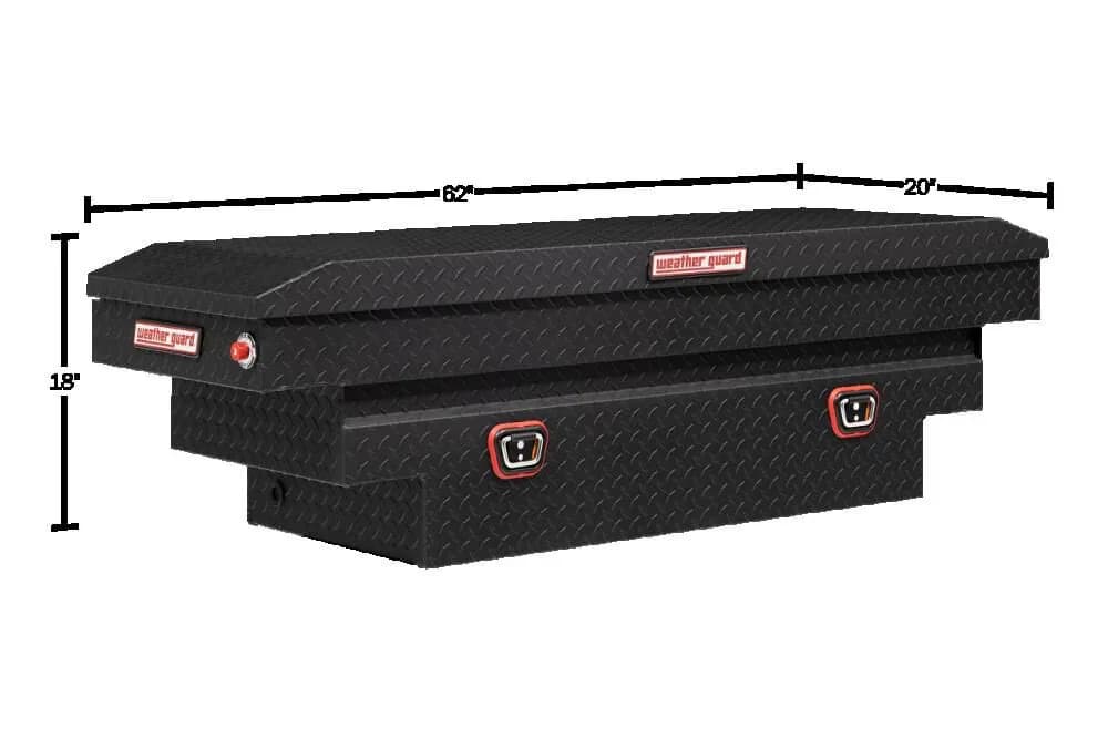 Efficient Toolstorage with Easy Installation, Adjustable - Black Aluminum Model AE8BED