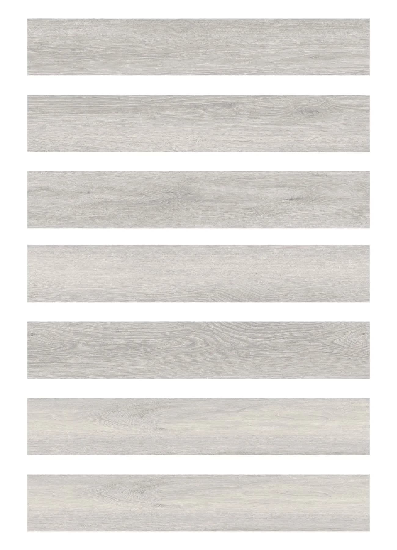 Versatile Grey Vinyl Flooring Vinyl Plank Flooring with Easy Installation, Light grey peel and stick floor planks - Virgin Vinyl... Model 9CBD3D