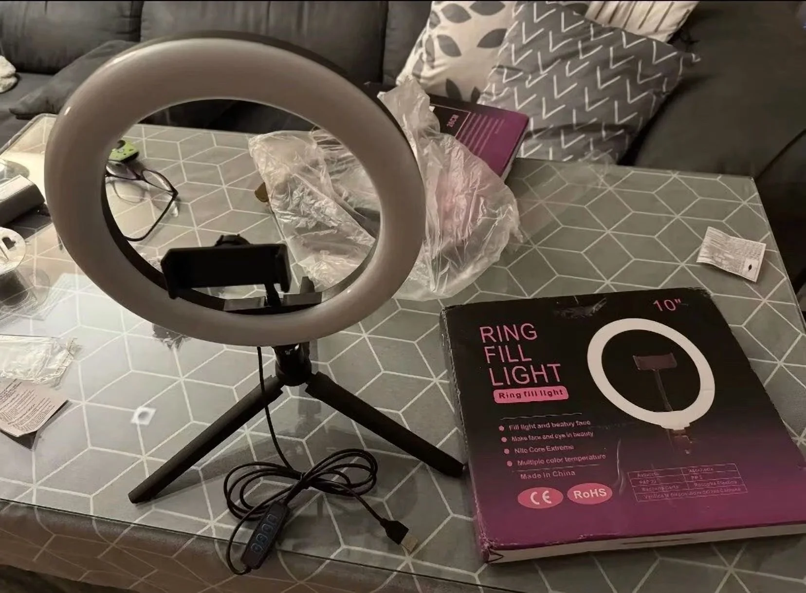 Novelty Light Classic with LED - Ring - Sleek Profile Model 23125F