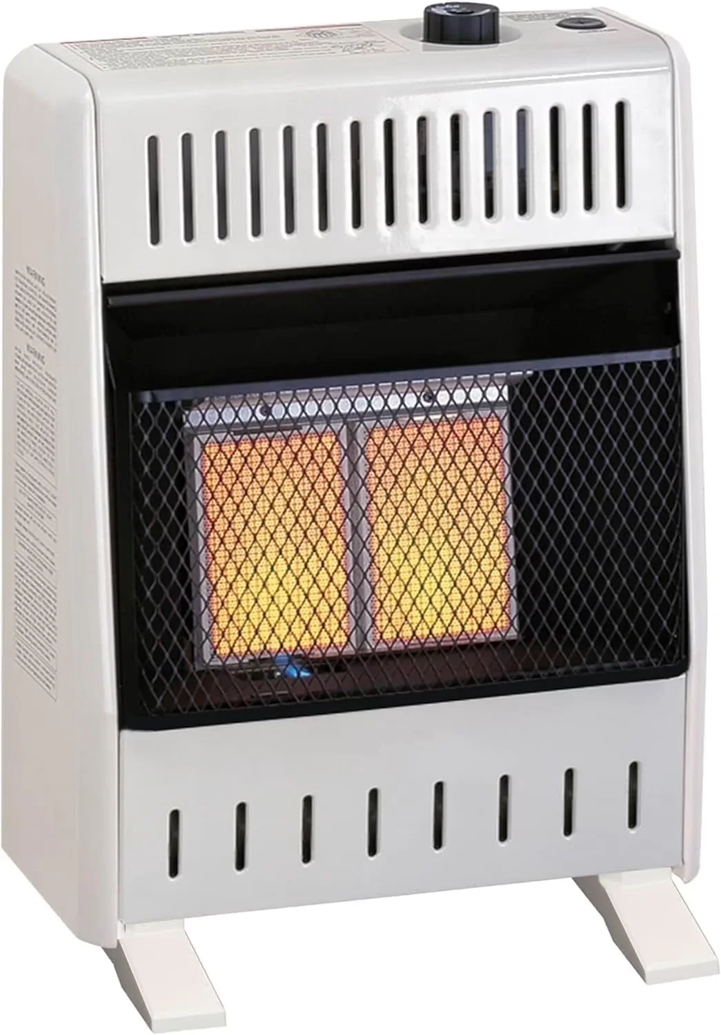 Essential Portable And Electric Space Heater with 10000 BTU, Automatic Shutoff - White Model 5050E9