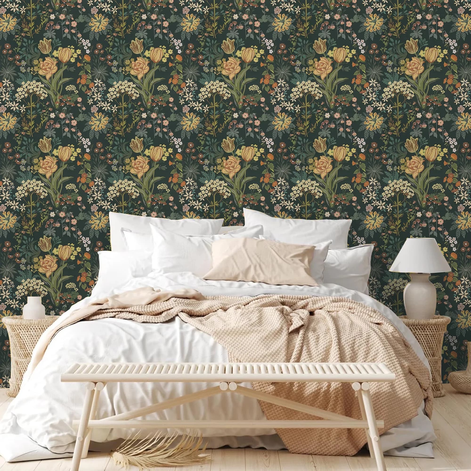 Quality Wallpaper with Removable, Waterproof, Durable - Pvc Green 118 - Quality Construction Model 56D9BB