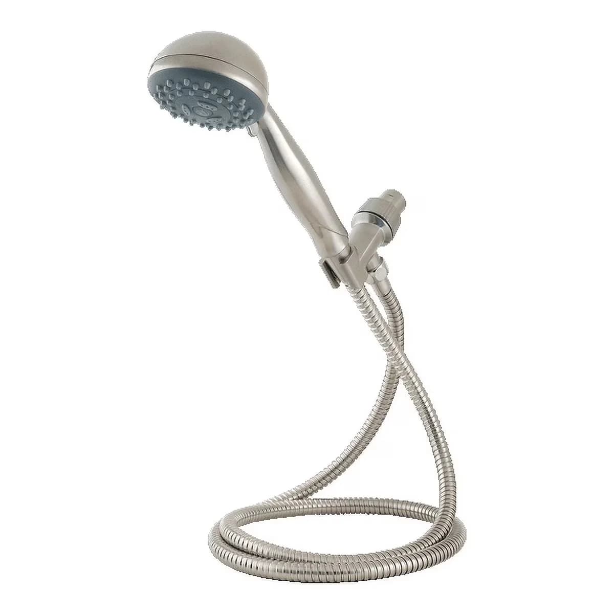 Versatile Shower Head with Easy Installation, Water Saver - Brushed Nickel Zinc Model 5CE06A