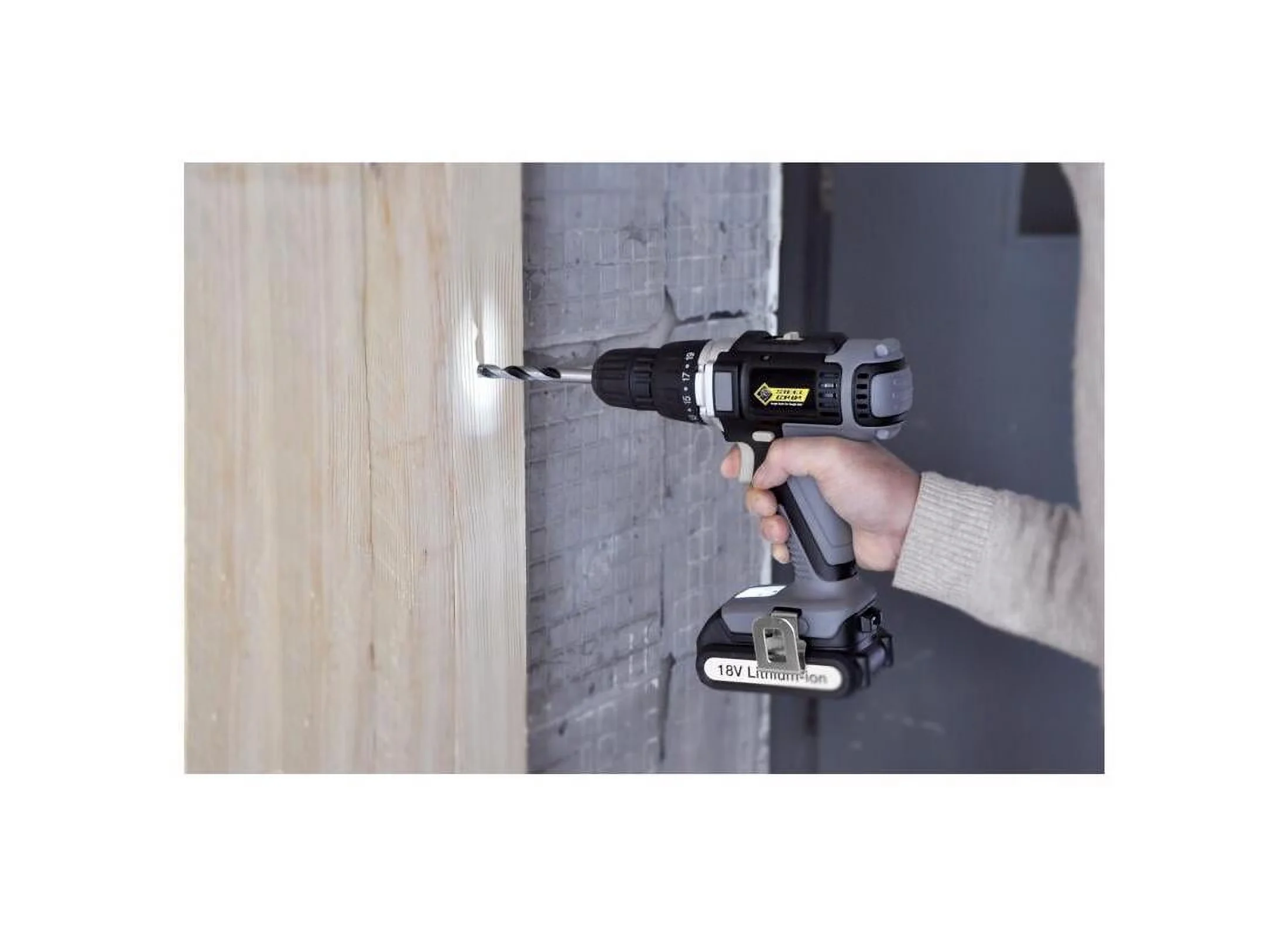Essential Drills Driver with Battery, 18V, Battery Powered - Multicolor One Size Model 84120D
