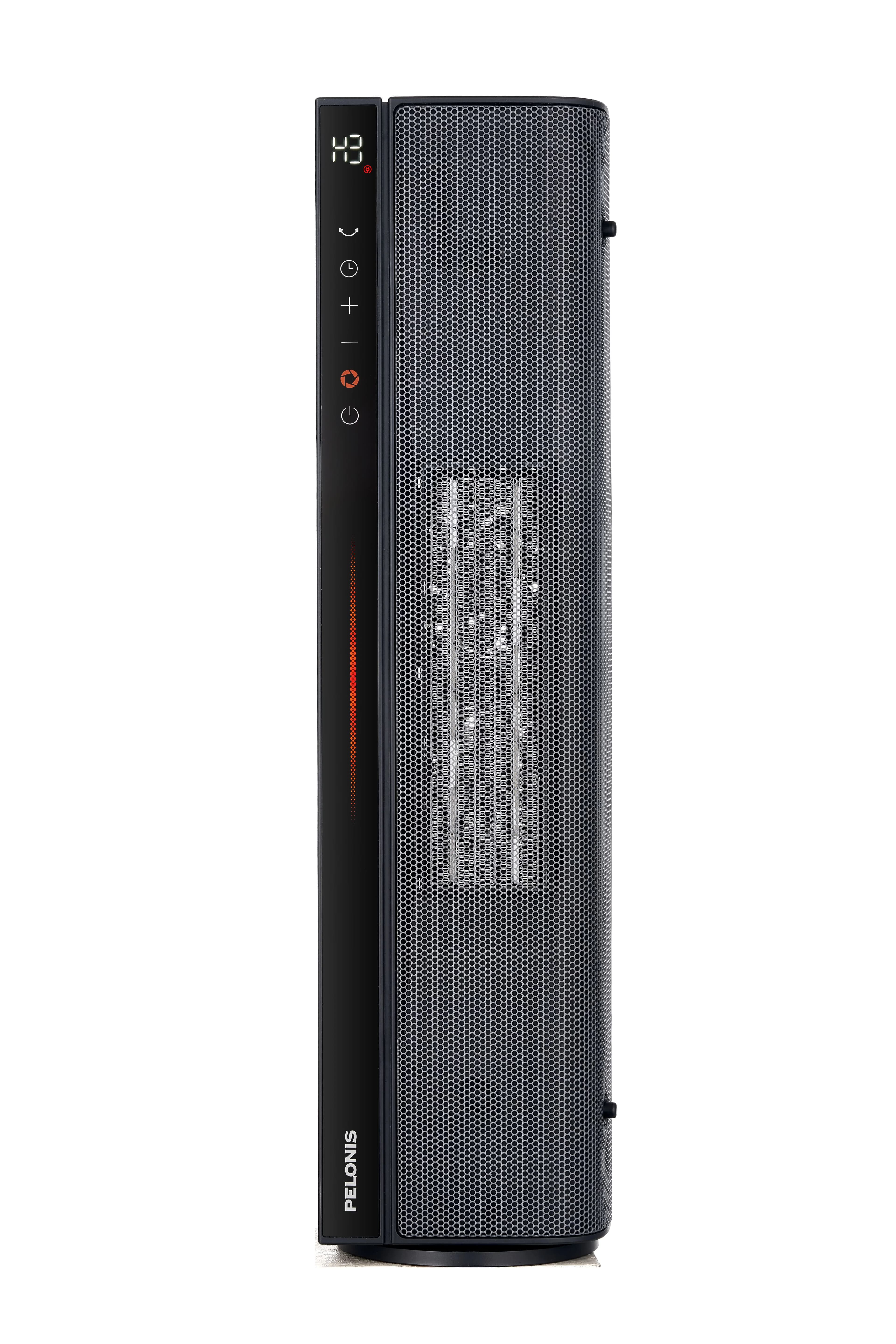 Professional Portable And Electric Space Heater with Fire-Resistant, Mold & Mildew Resistant, Adjustable - Gray Model A14672