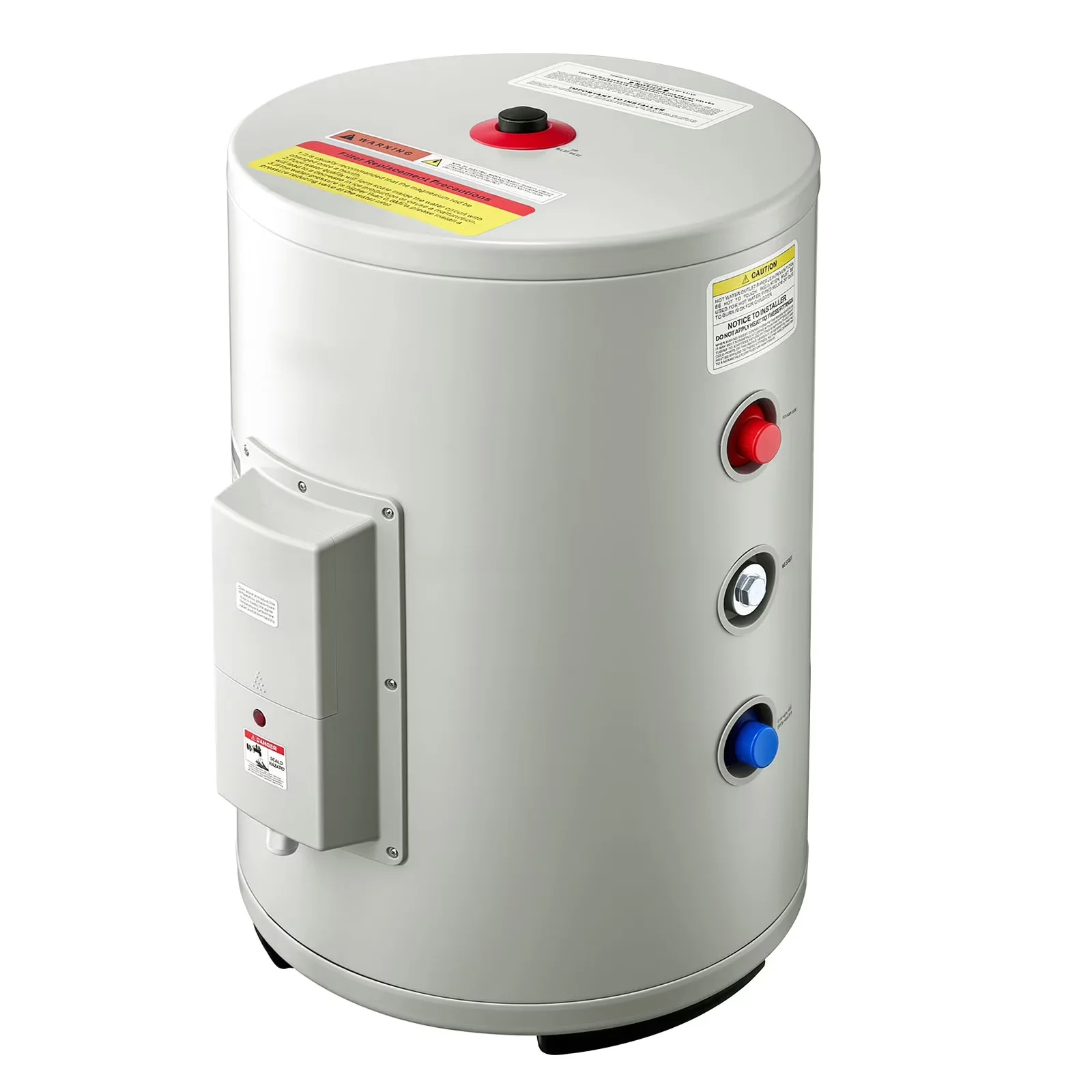Plumbing Efficient with LED, 1600W, 12-Gallon Electric Tank Water Heater - Model EC2863