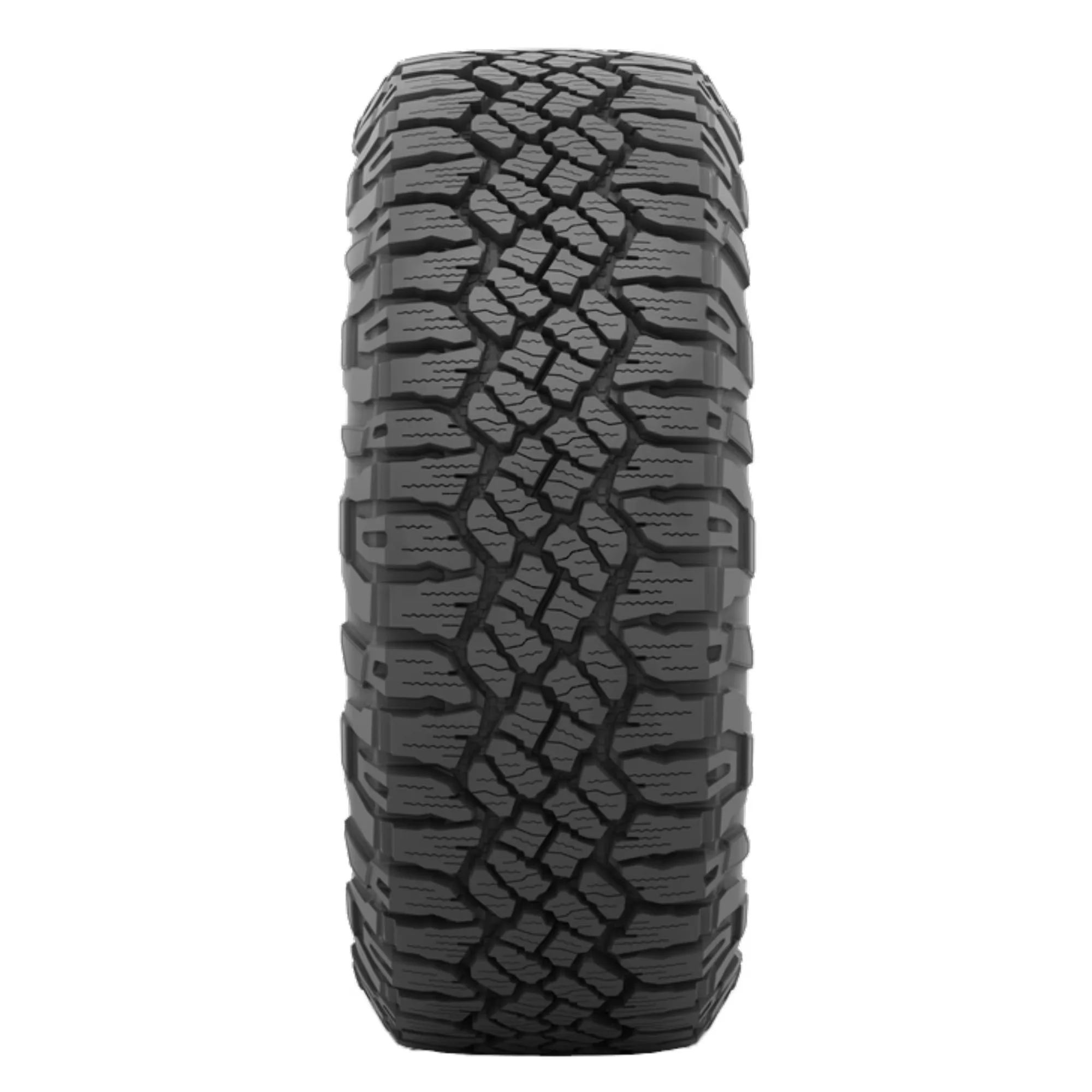 Car Tire Sleek with Fits Multiple Makes And Models, Black sidewall, Rough terrain tire - Model 543F16