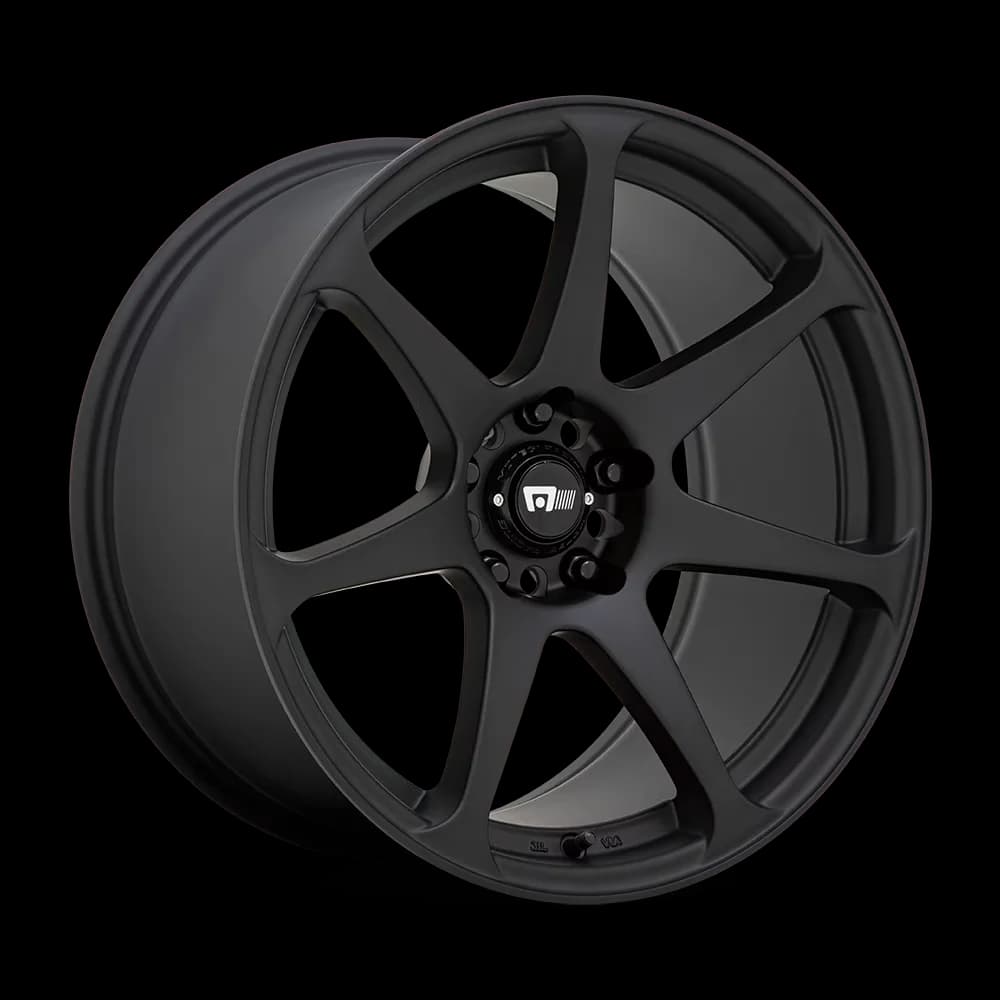 Premium Wheels And Rim with Material: Cast Aluminum, 5X4.25 bolt pattern - Cast Aluminum Black Model 85FE08