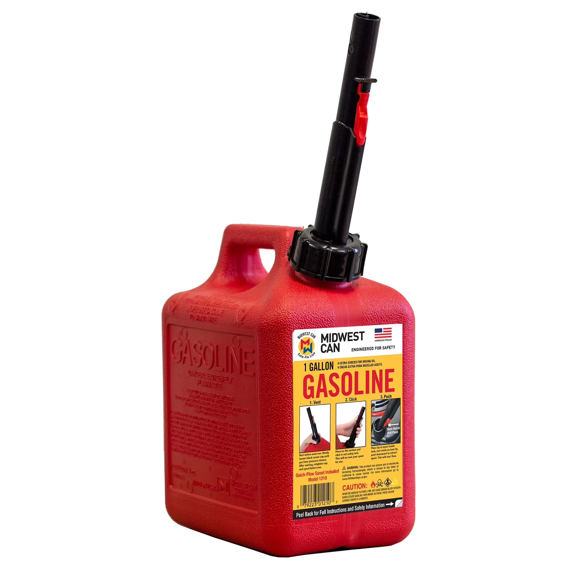 Replacement Parts Accessory Compact with Size: 1 gallon - Red Hdpe 10 Pack Model C4B619