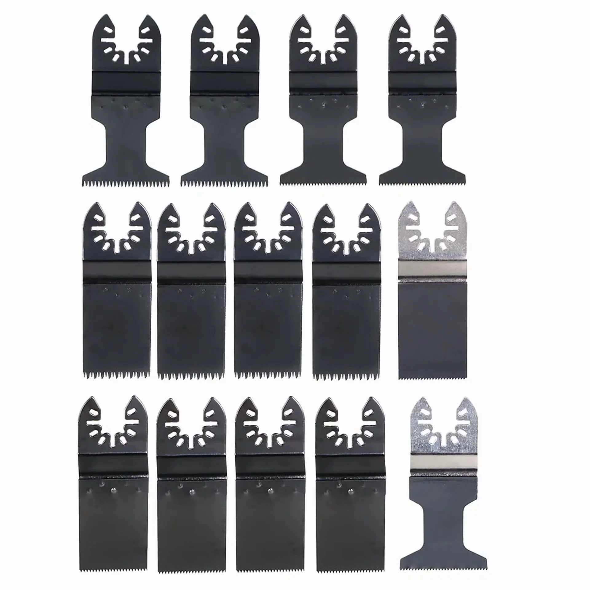 Essential Power Tool with Useful for both indoor and outdoor use., 14 Pcs Oscillating Multi Saw Blade - Model BF5739