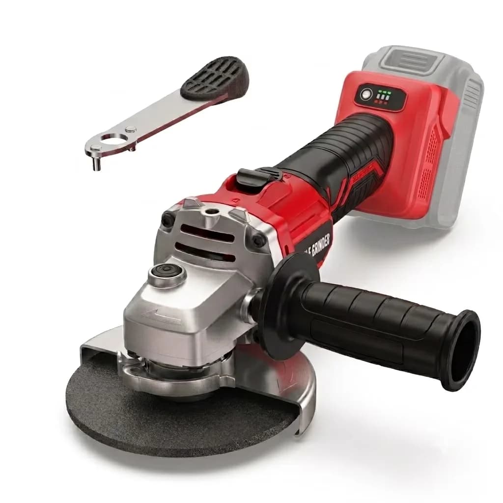 Sleek Woodworking with Battery, 18V, Brushless Cordless Angle Grinder 4-1/2" - Model FA46F9