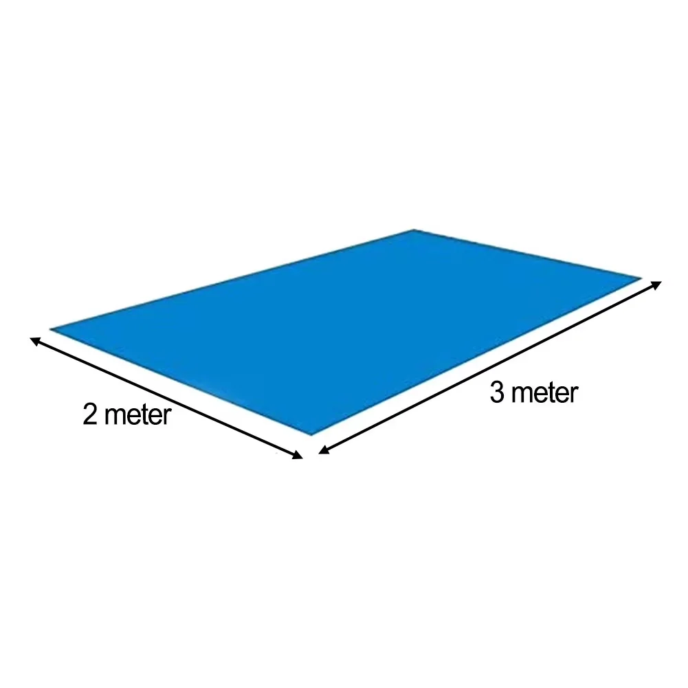 Inflatable Pool Versatile - Blue Rectangular for Home and Office Model E3ADC8