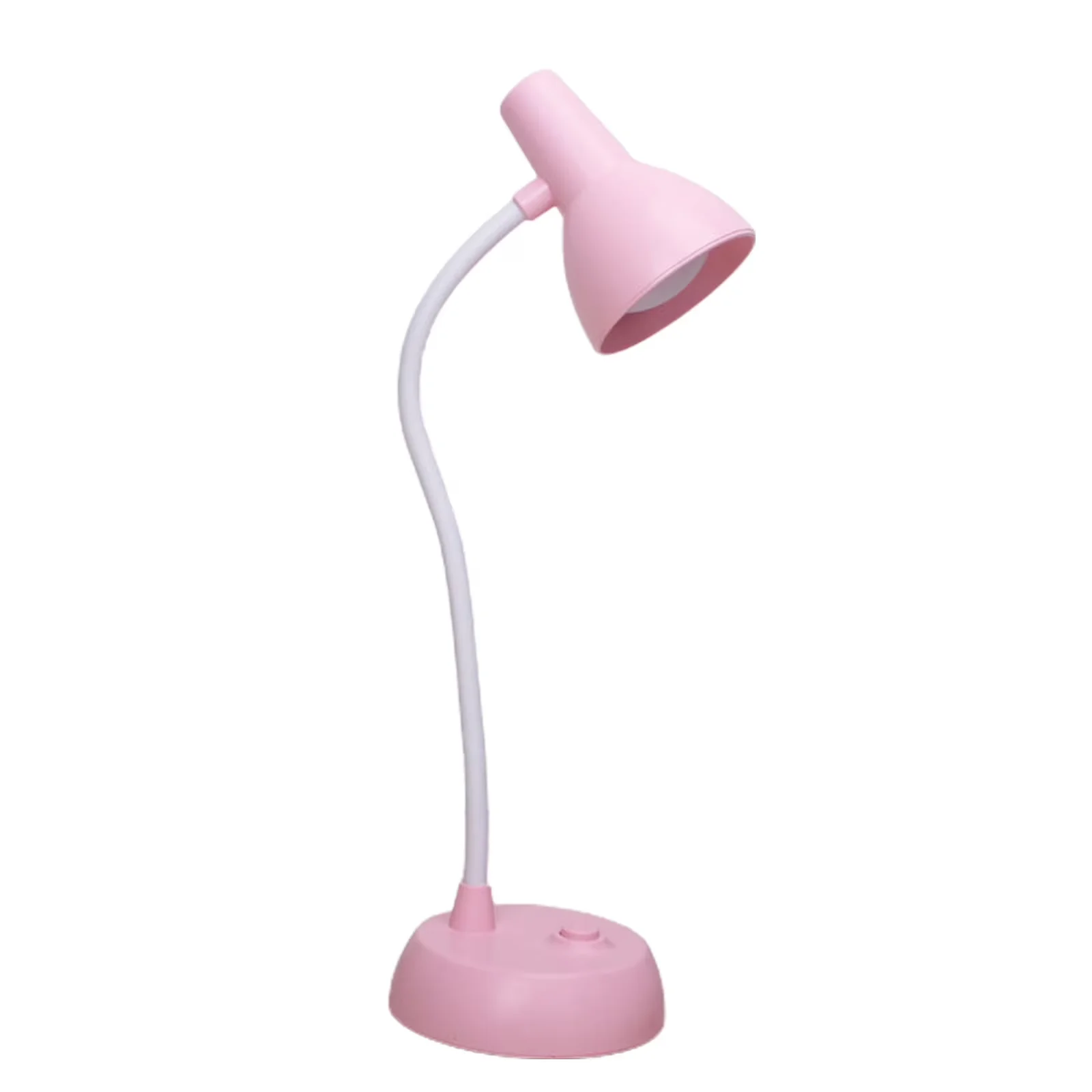 Sleek Desk Lamp with LED, Battery, Classic - Plastic Pink 5x8 - Long-Lasting Performance Model 5907B5