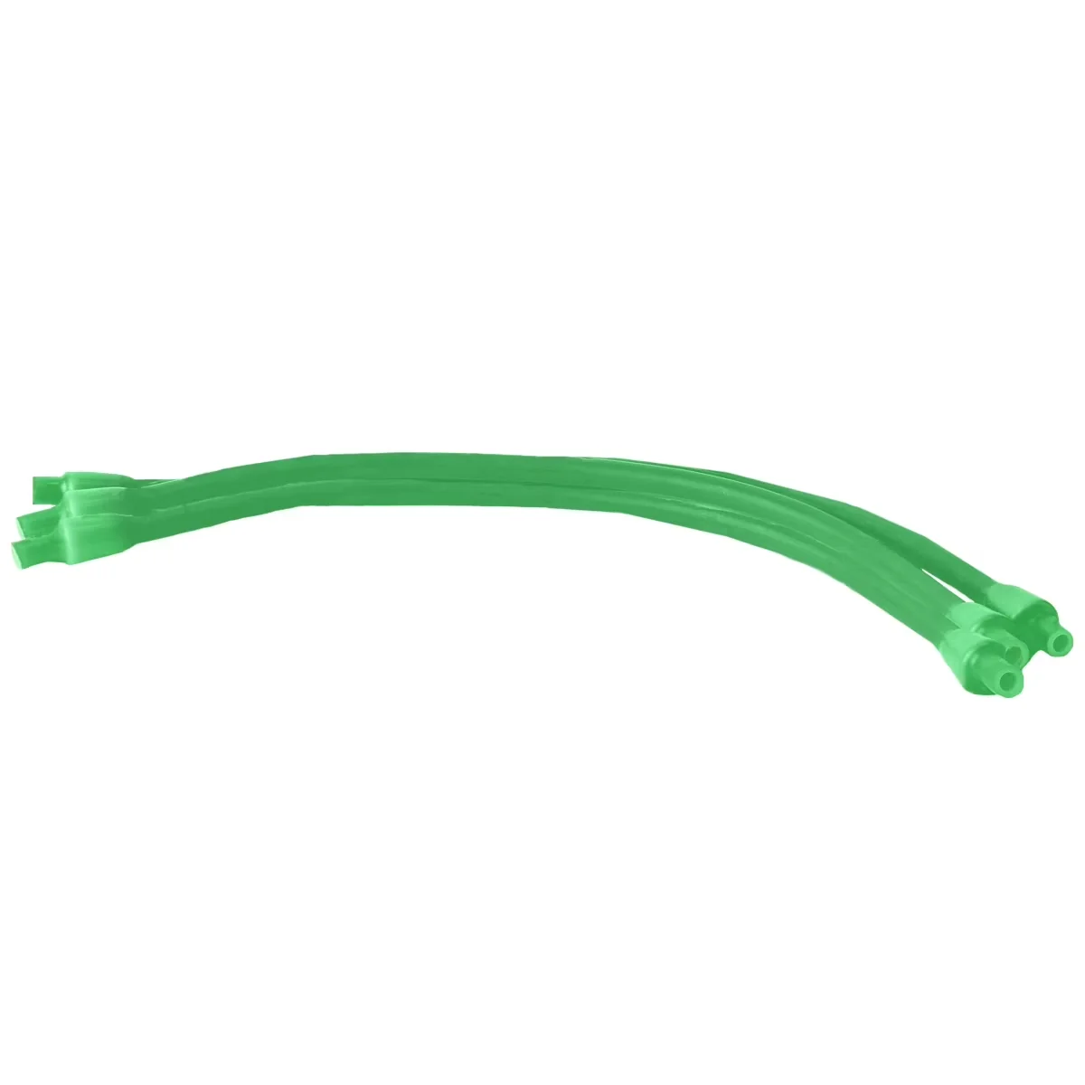 Premium Home Gym Accessory with Green, Three Interchangeable 16" Cables - Green Rubber Model A2F2F0