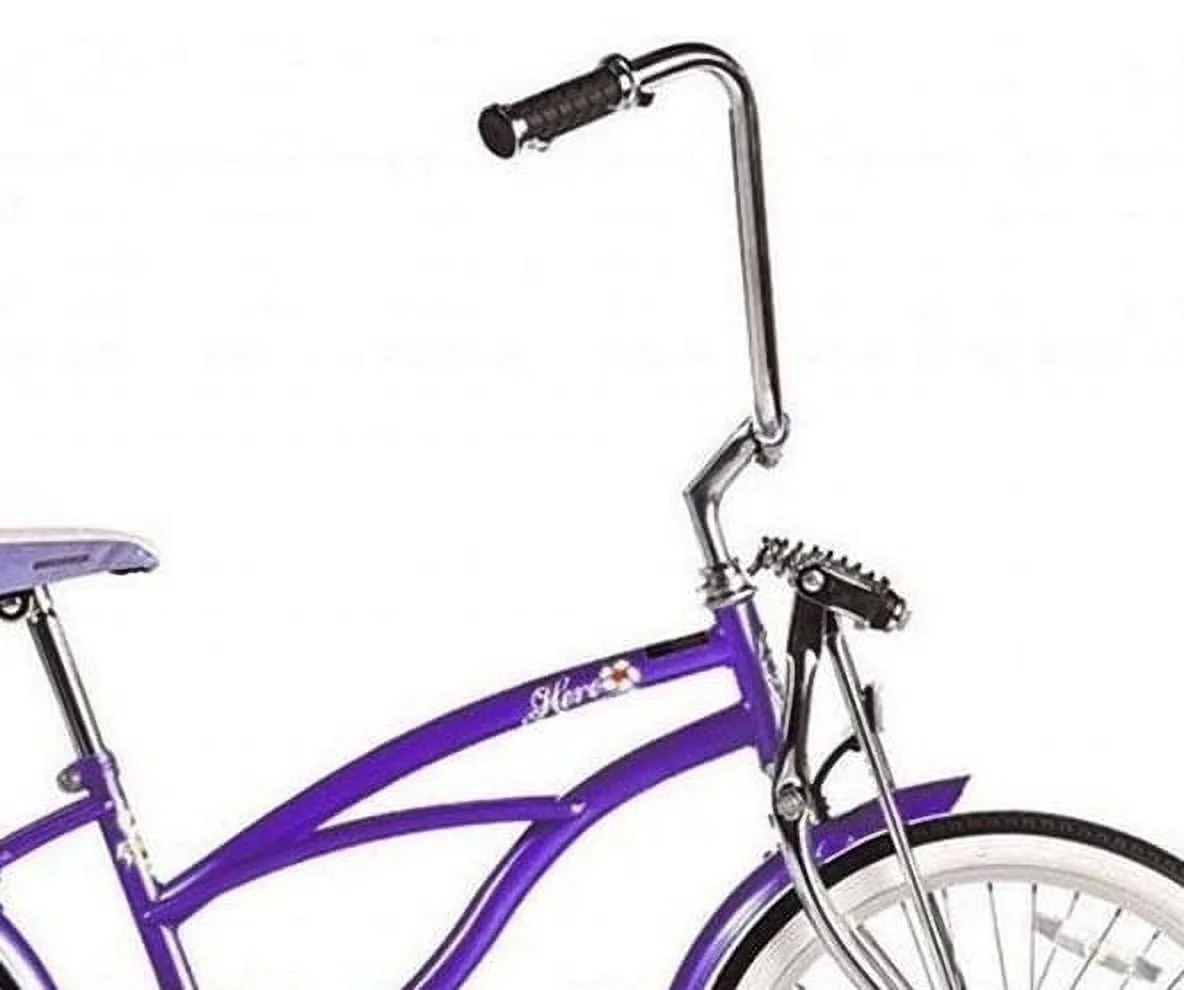 Stylish Cruiser Bike with Adjustable Seat Height, Purple - 20 In for Everyday Use Model DD4975