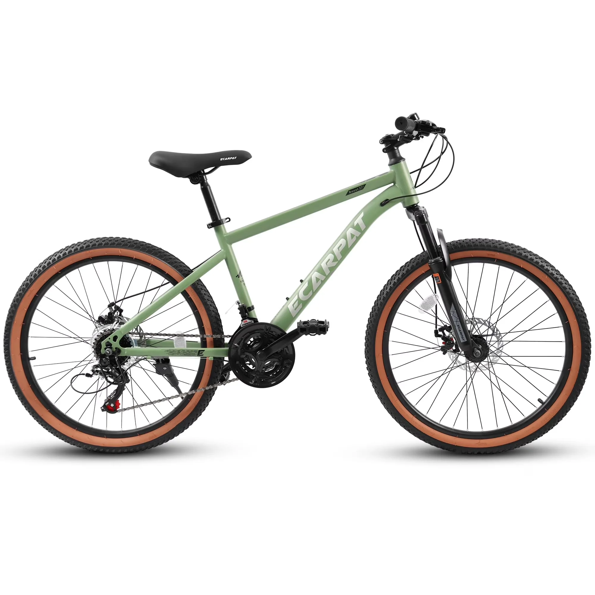 Reliable Mountain Bike with Adjustable Seat Height, 27.5 Inch - Green A27301-GREEN Model 3BA2A4