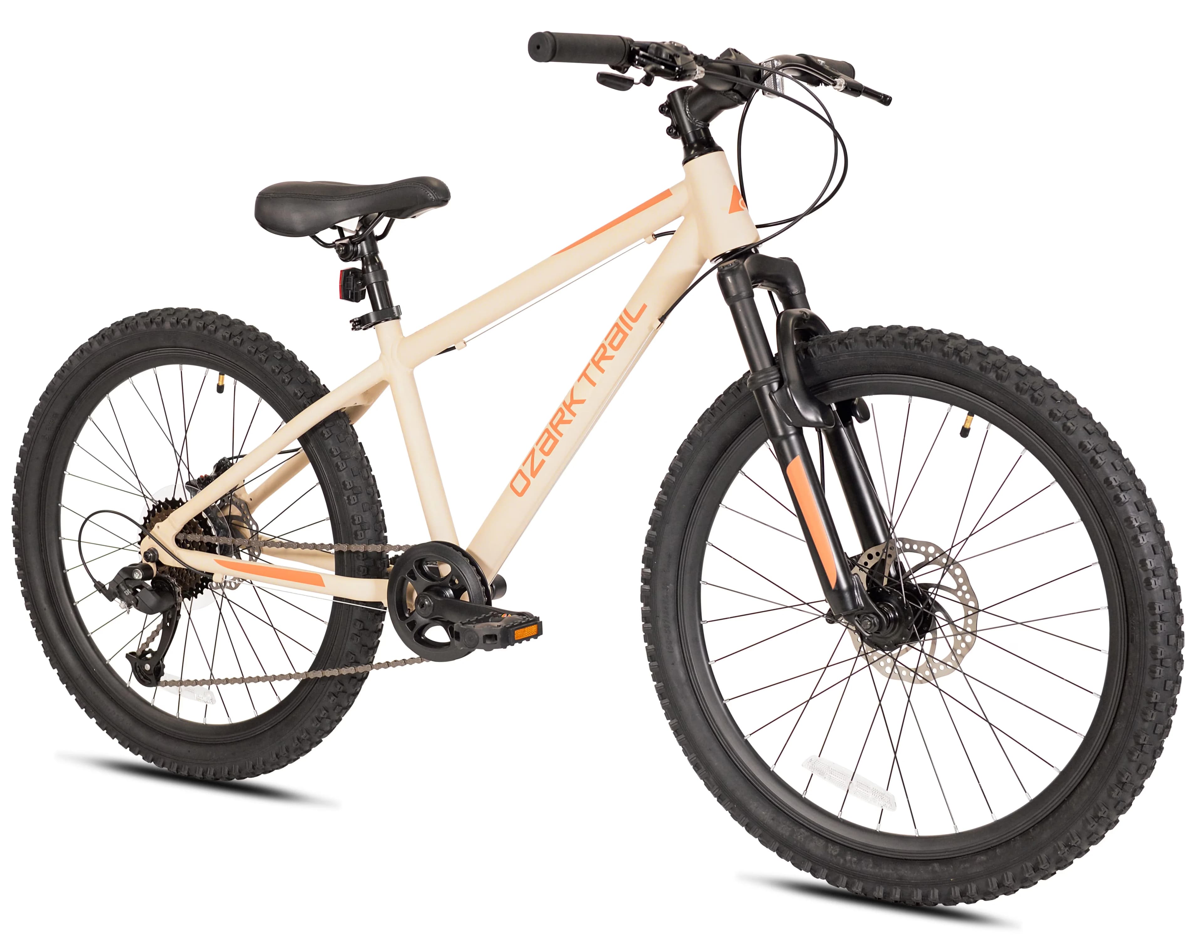 Essential Mountain Bike with Adjustable Seat Height, Adjustable Speed, Adjustable Handlebar Height - White Model D5CFE2