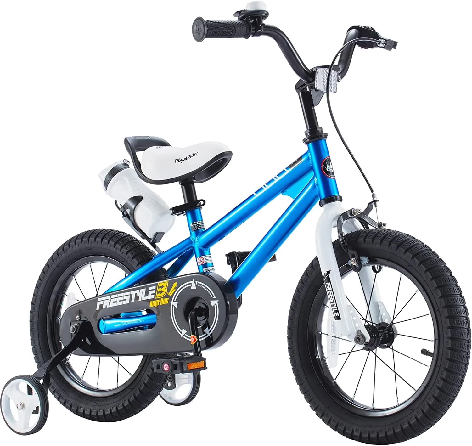 Essential Kids Bike with Adjustable Handlebar Height, Adjustable Seat Height - Blue Model 23BAC8