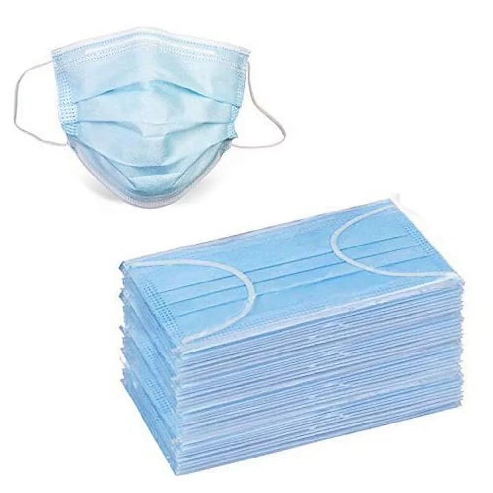 Professional Protective Equipment with Disposable, Breathable, Filtration efficiency bacterial: 99% - Blue Non-Woven Polypropylene Model 9DF670