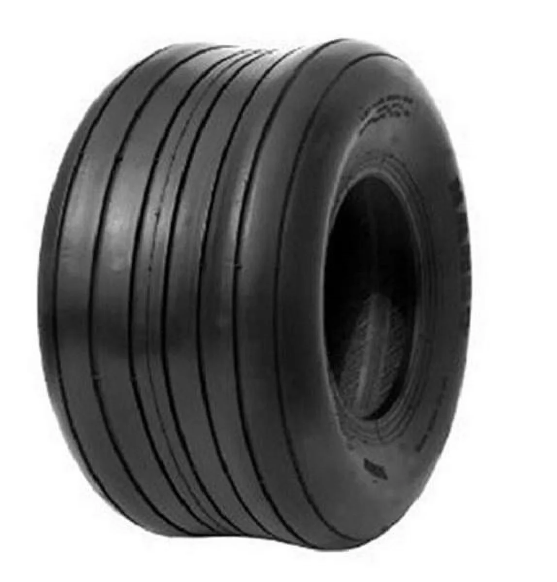 Durable Lawn Mower Tire with Smooth, P508A Straight Rib 15/6.00-6 6 Ply for Garden - Model 8EA134