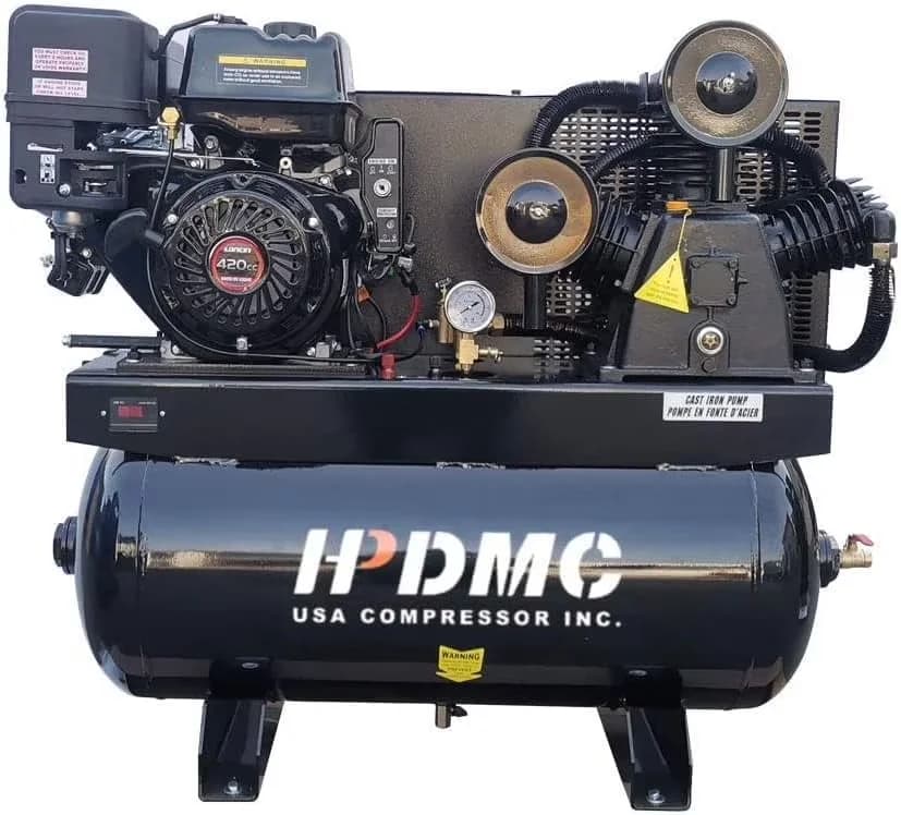 Essential Air Tools Compressor with Portable, Easy Installation - 24Cfm Cast Iron Model 3836D5
