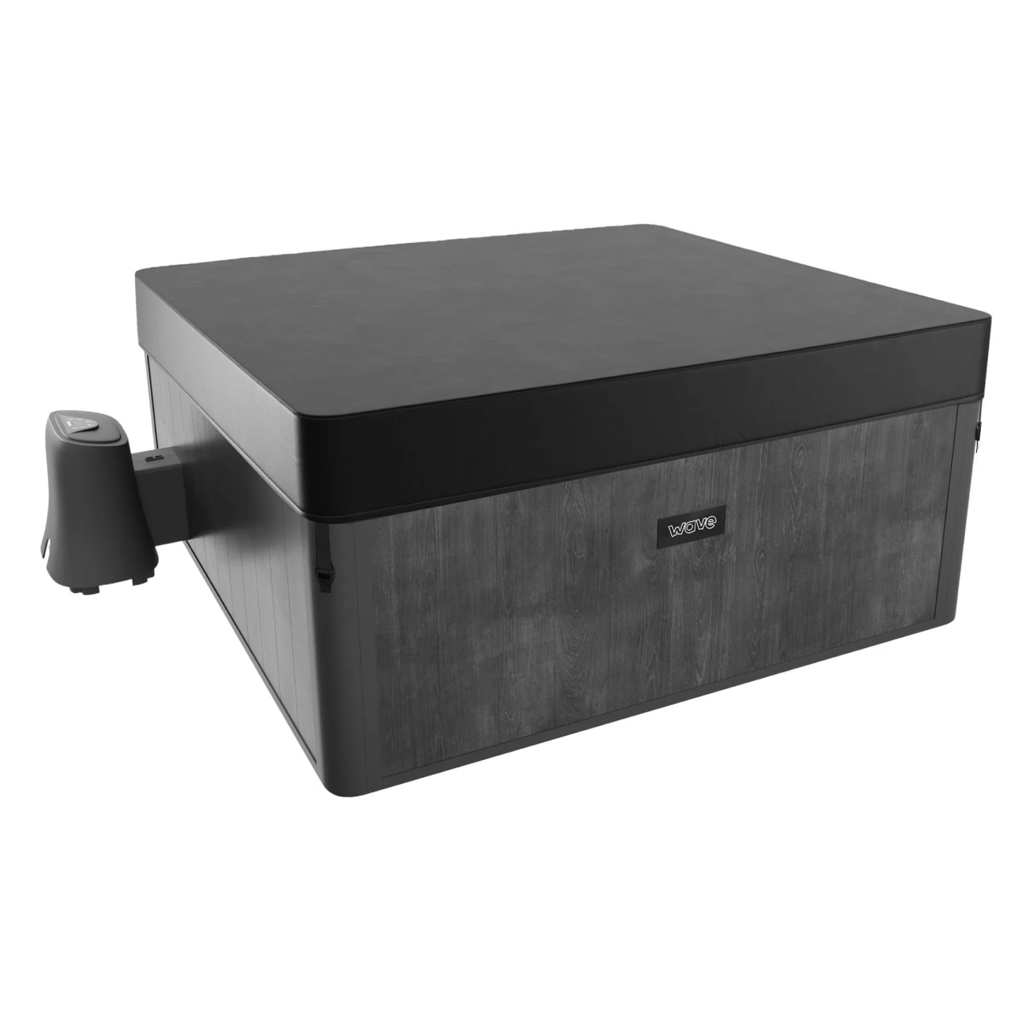 Essential Hot Tub with Energy Efficient, Puncture Resistant - Black Adriatic Model 5FF1E5