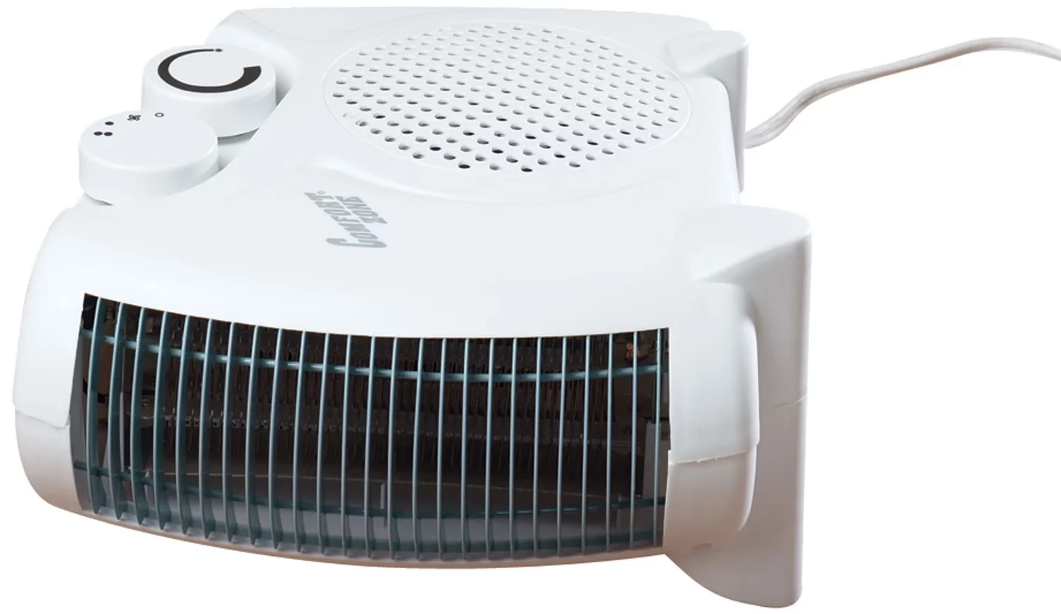 Reliable Portable And Electric Space Heater with Adjustable, Deluxe 2-way heater and fan, 10" long x 4 3/4" wide x 9 1/2" high -... Model FF5467