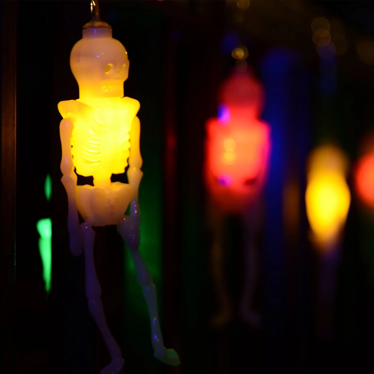 Novelty Light Innovative with LED, Battery, Waterproof - Orange Halloween Model F4E0EB