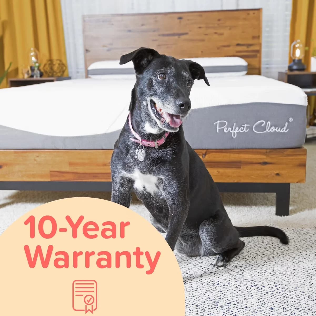 Innovative Mattresses Accessory with Gel-Infused Memory Foam Top Layer, Product Dimensions: 80” x 60” x 10” - Memory Foam White Model 5FF47F