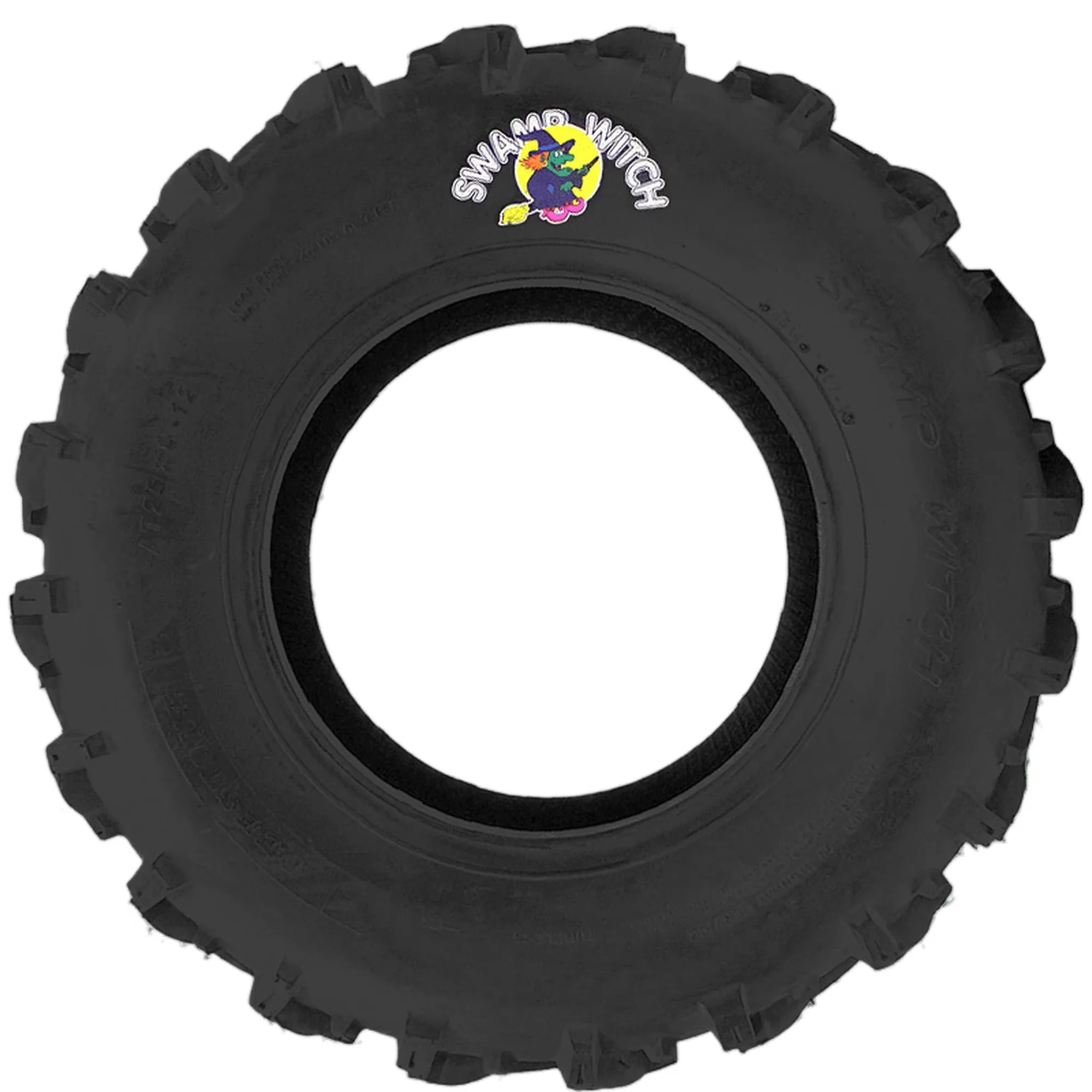 Durable Atv Tire with Fits Multiple Makes And Models, Sidewall style: Black Sidewall, Designed for use on ATVs and UTVs - Model 8804A4