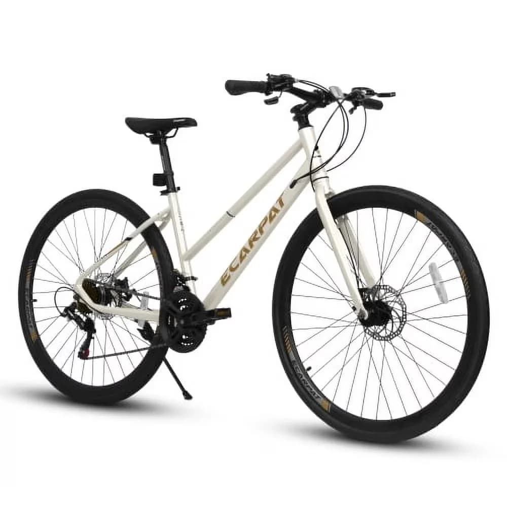 Road Bike Sleek with Lightweight, 700C Hybrid, Have a good day! - Off-White for Outdoor Model 55A082