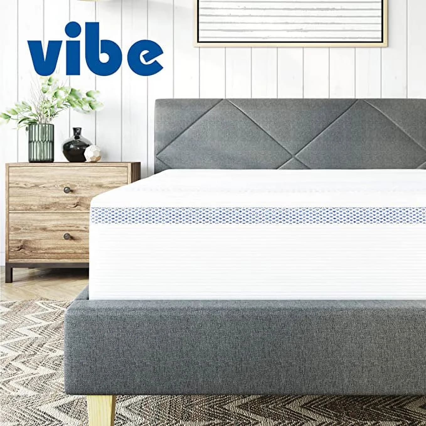 Professional Mattresses Accessory with Mattress-In-A-Box, Twin XL - Polyester Model 01D95D