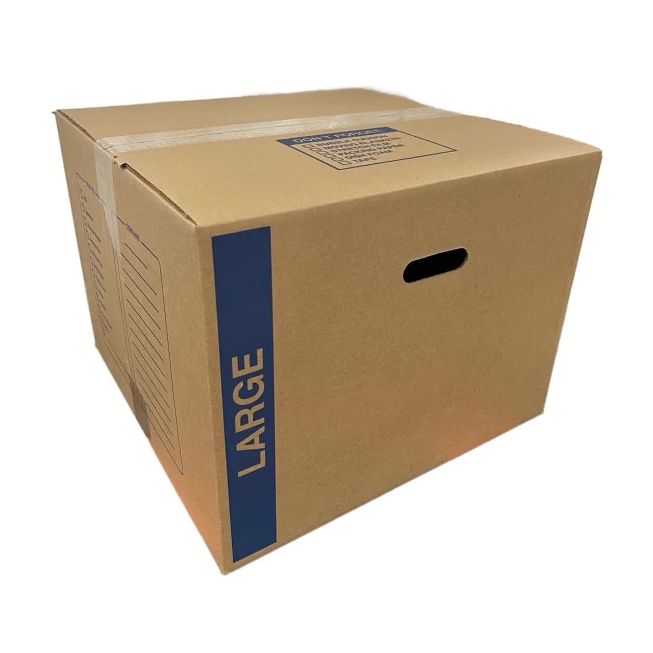 Reliable Moving - Cardboard Brown 20x20x15 - Durable Build Model 24BFF9