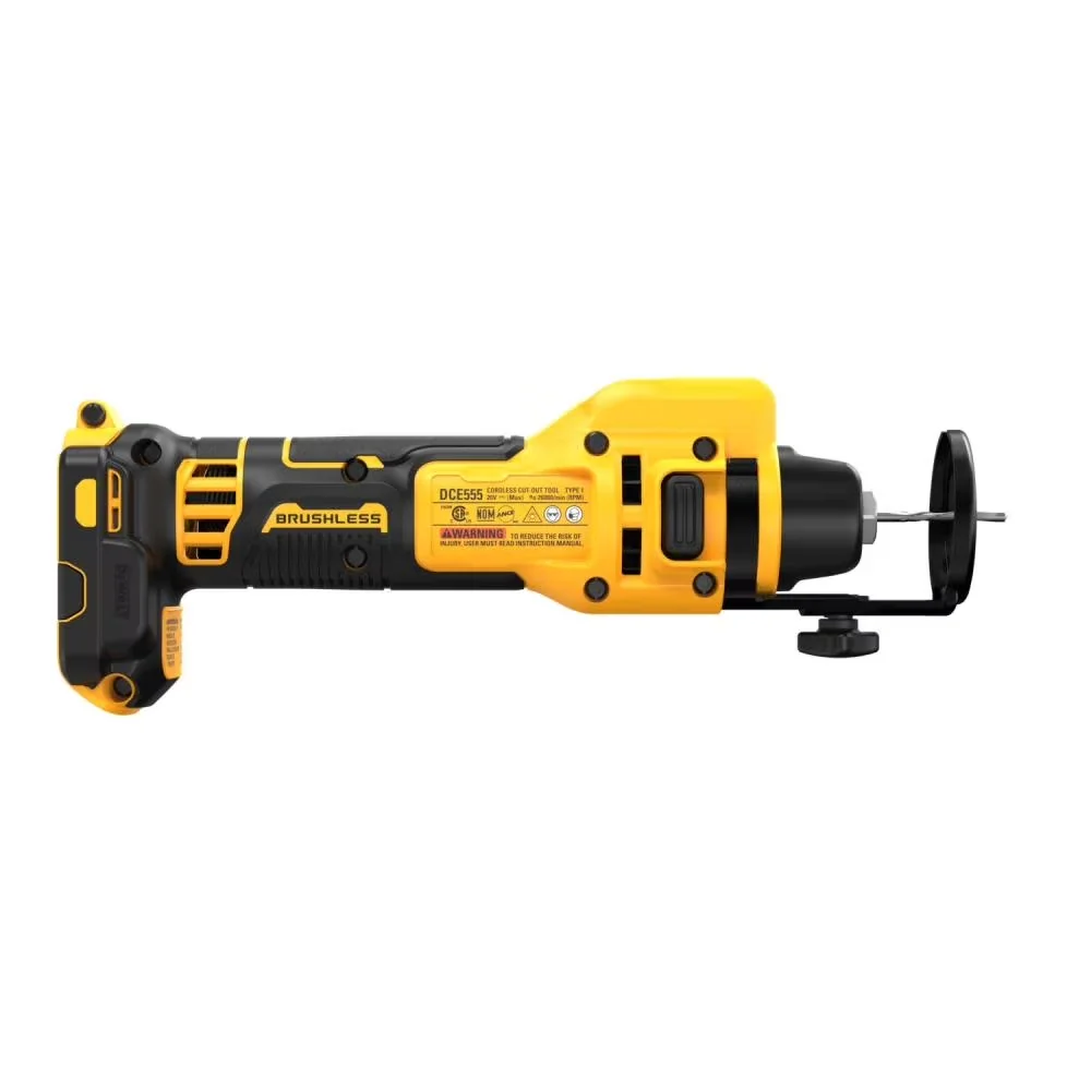 Reliable Woodworking with Battery, 20V, 20V MAX Cordless Cut Out Tool - Black Model 3166EB