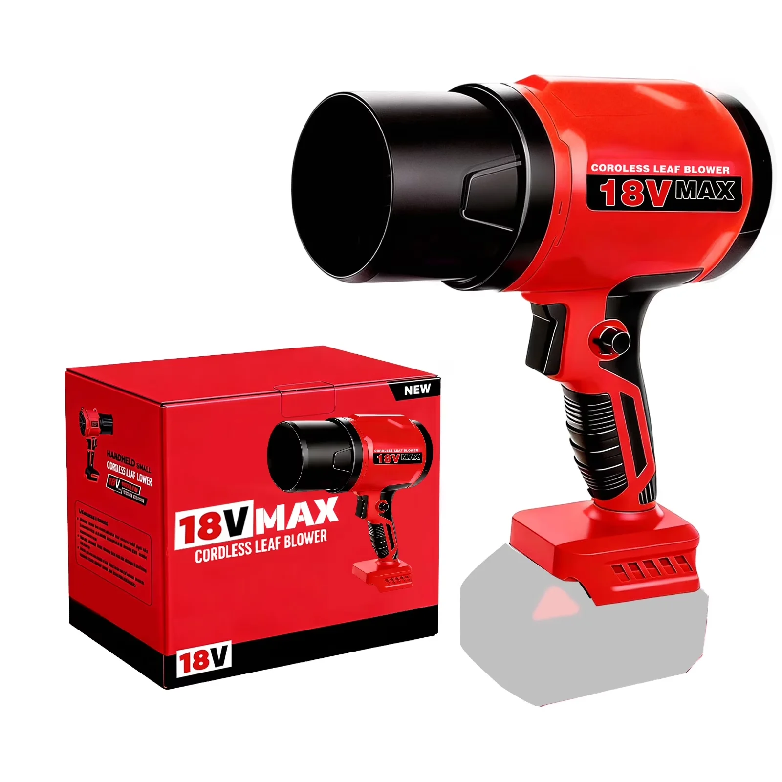 Leaf Blower Compact with Battery, Cordless - 720-CFM - Industrial Grade Model A88136
