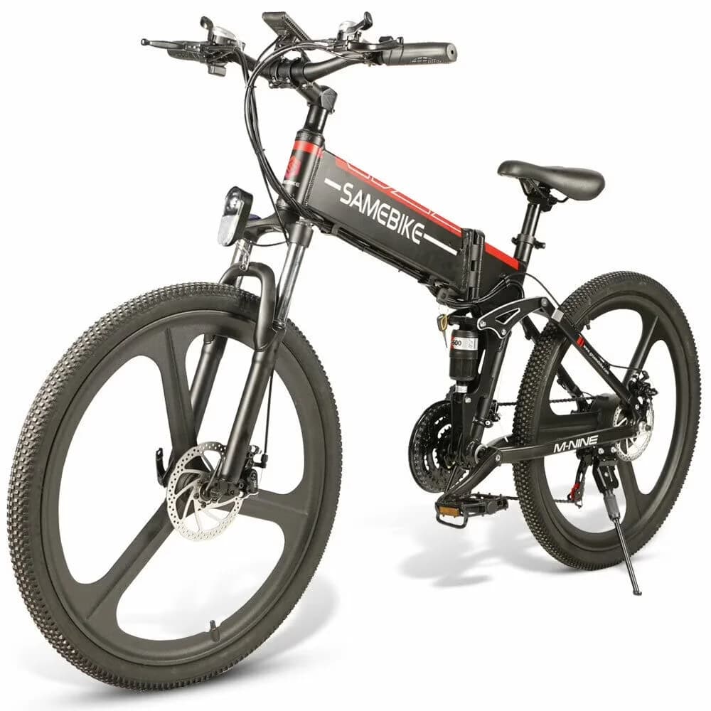 Quality Electric Bike with Battery, Foldable, 26 inch Folding Bicycle - Red Model 56C007