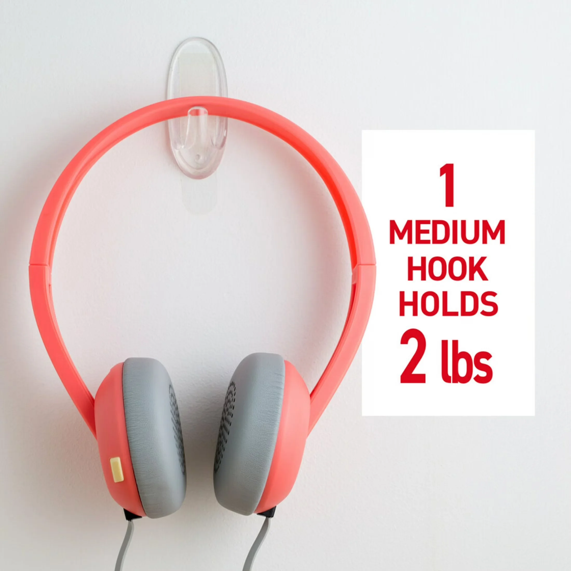 Damage-Free Hanging Versatile with Wall-Mountable, Easy Installation - Plastic M Model BBFBCA