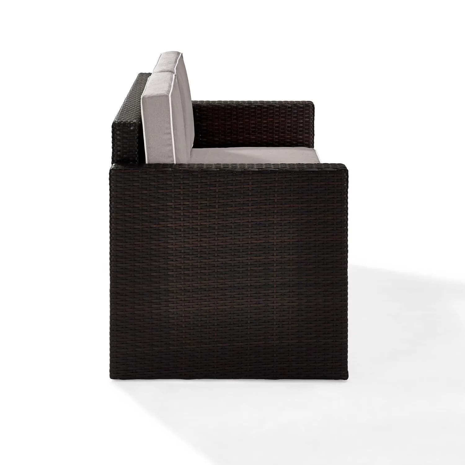 Quality Patio Chair with Modern, Weather-Resistant - Wicker, Steel Brown Model C9E96A