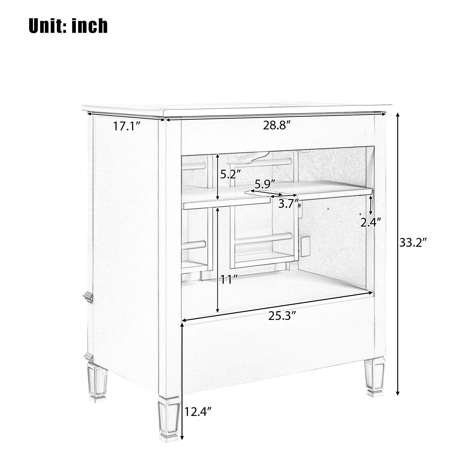 Quality Bathroom Renovation with 60" Vanity Sink Combo Set, storage Cabinet - Model 58913D