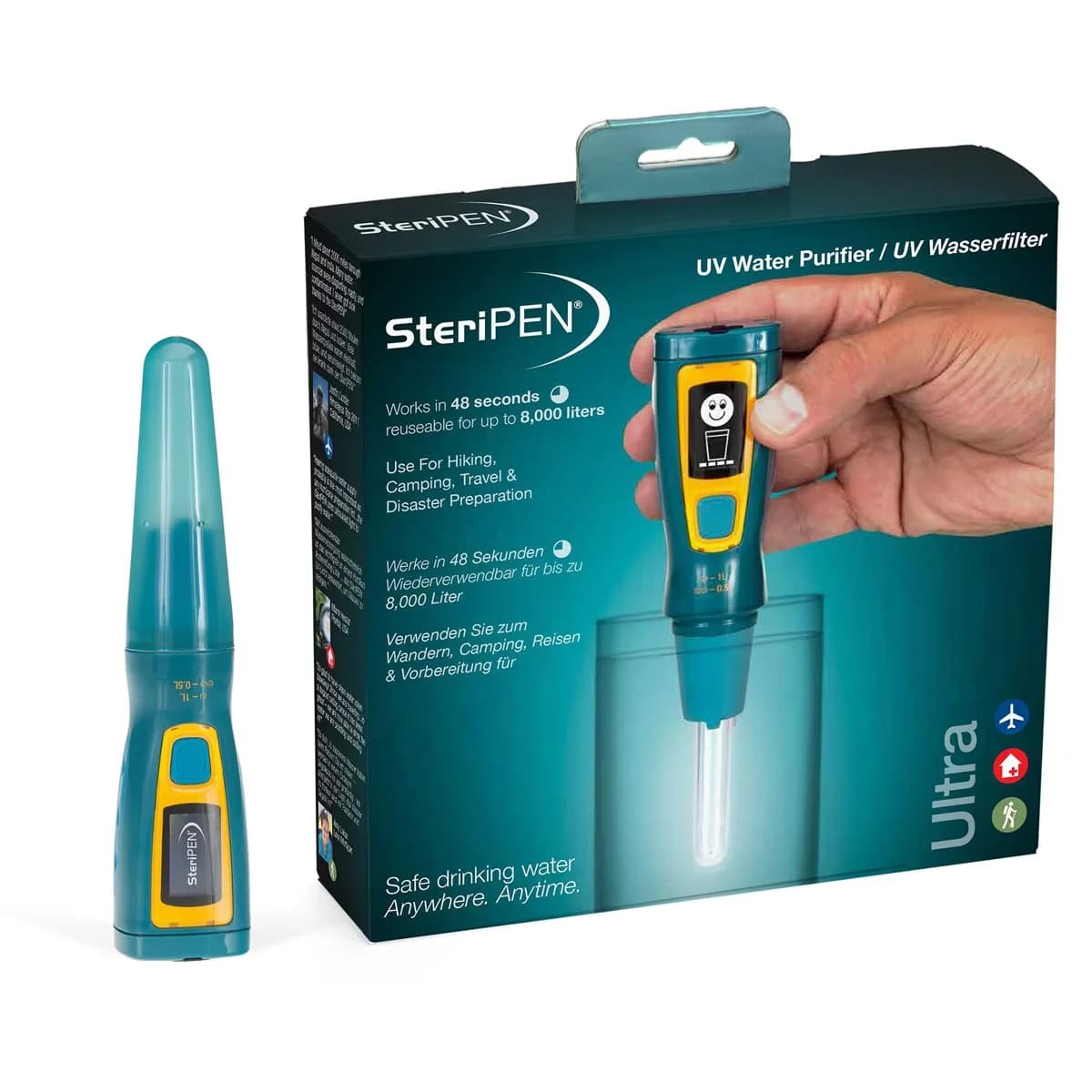 Sleek Water Filtration with Ultra Uv Purifier - Plastic - Essential Collection Model 3C7581