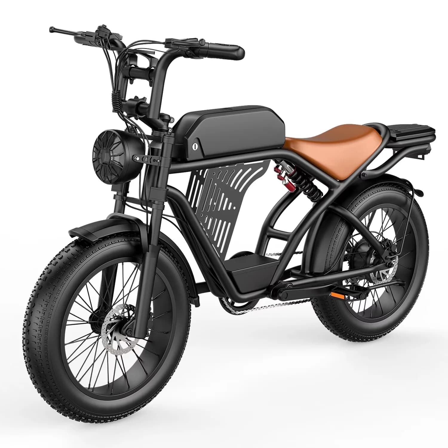 Electric Bike Reliable with Battery, 1500W - Black - Commercial Quality Model 39D39D