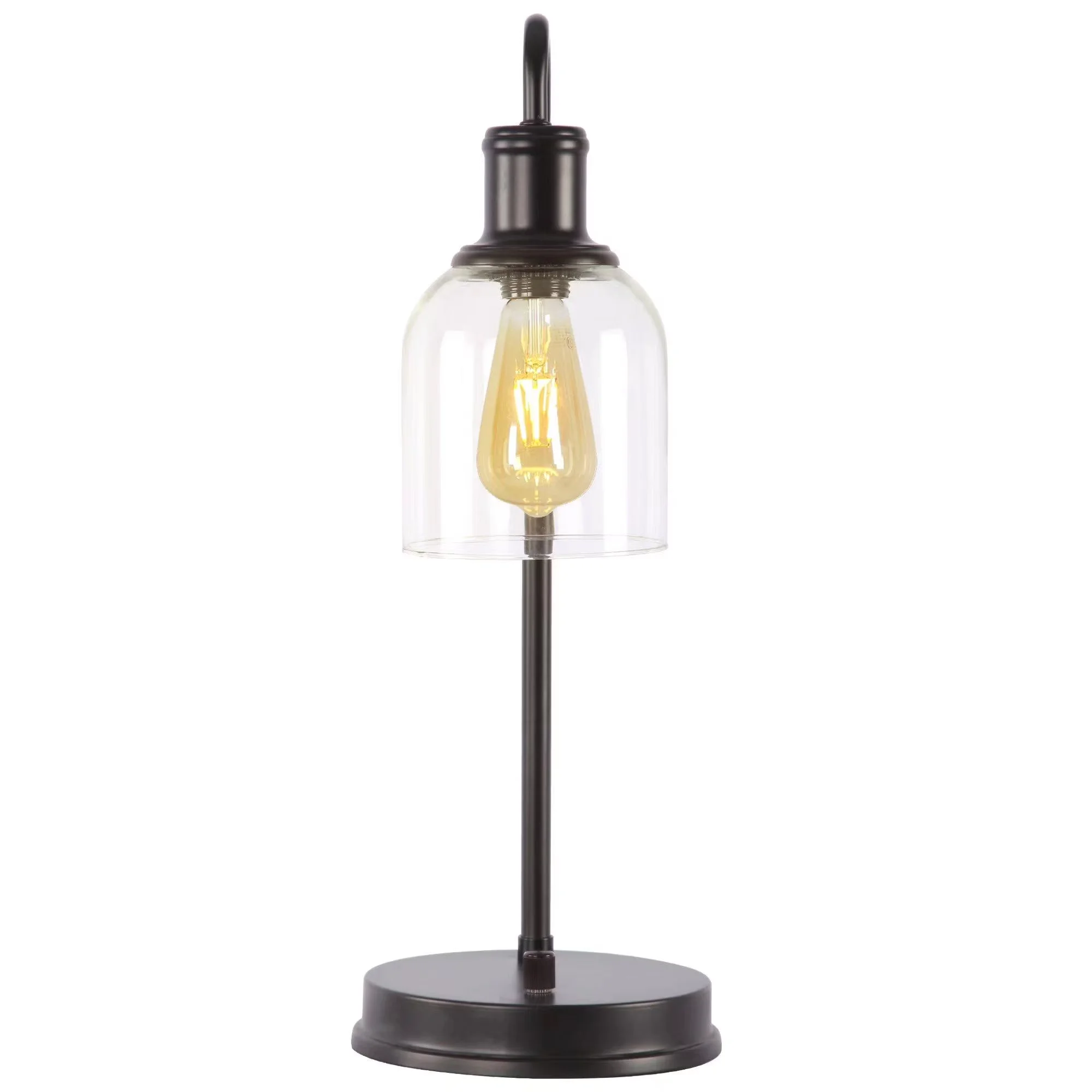 Innovative Desk Lamp with Incandescent, Usb Port, 20.5 in Height Bronze Metal - Metal Bronze Model D1E29B