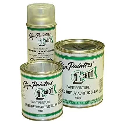 Premium Building Material with Finish, Speed Dry UV Acrylic Finish Spray - Clear One Size Model B1D372